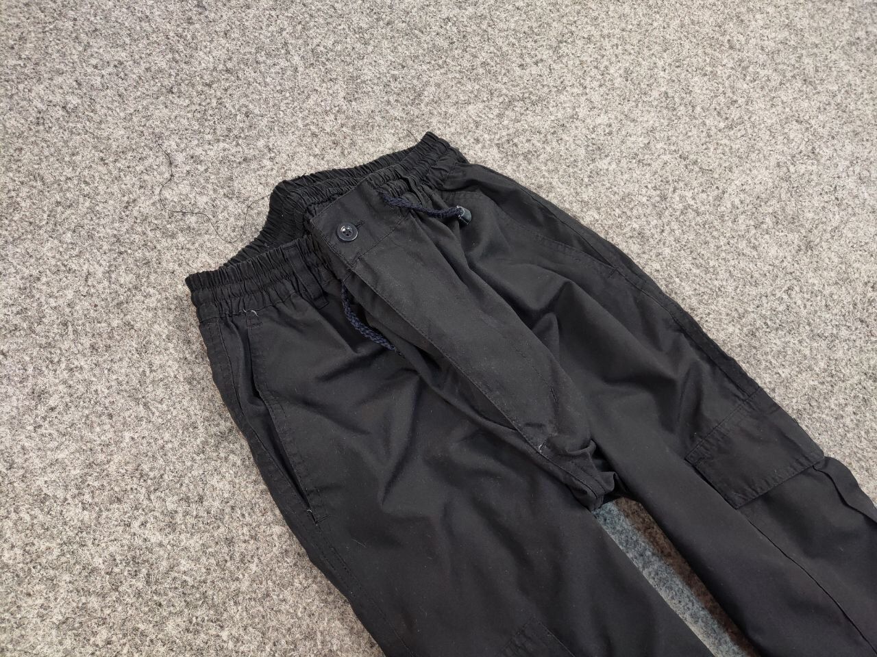 Japanese Brand Vintage 90's Cargo Pants Travis Scott Japan Black Hype Size US 32 / EU 48 - 11 Thumbnail
