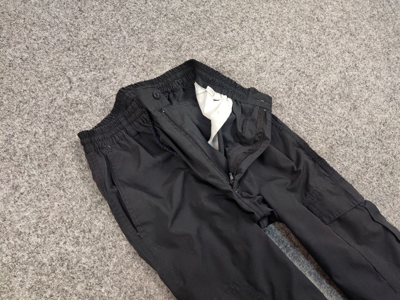 Japanese Brand Vintage 90's Cargo Pants Travis Scott Japan Black Hype Size US 32 / EU 48 - 12 Thumbnail
