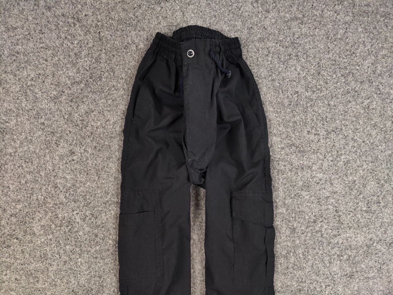 Japanese Brand Vintage 90's Cargo Pants Travis Scott Japan Black Hype Size US 32 / EU 48 - 7 Thumbnail