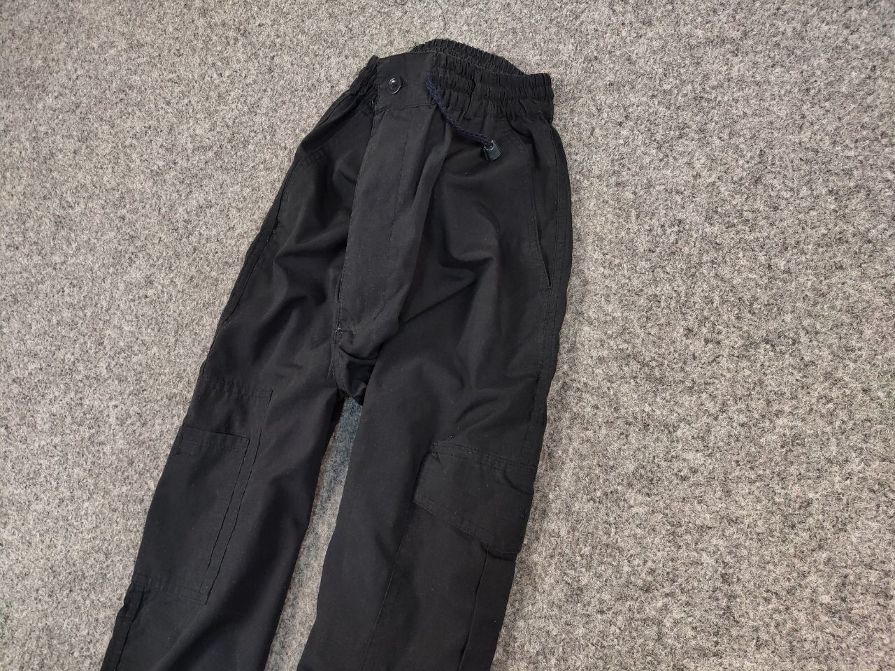 Japanese Brand Vintage 90's Cargo Pants Travis Scott Japan Black Hype Size US 32 / EU 48 - 4 Thumbnail