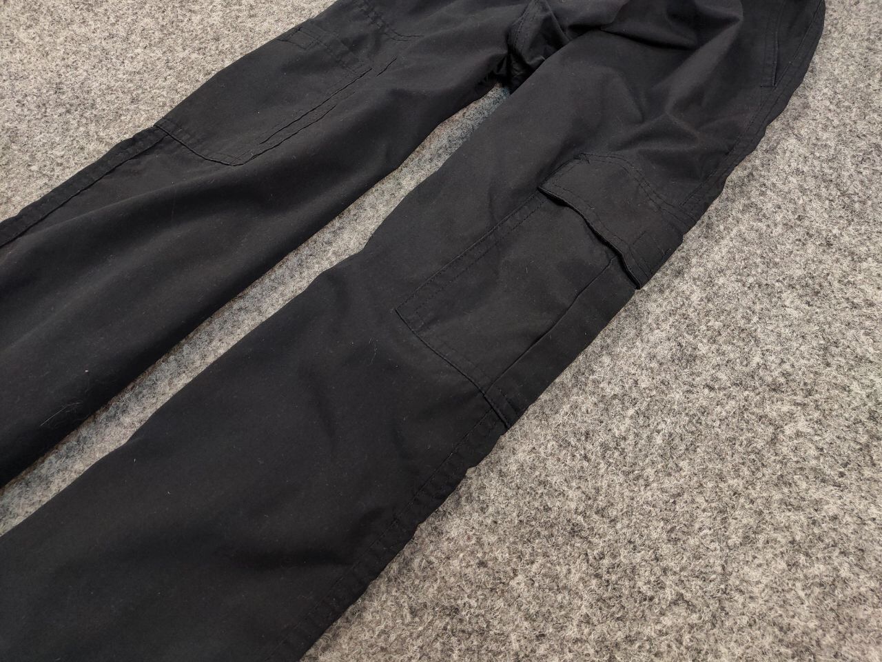 Japanese Brand Vintage 90's Cargo Pants Travis Scott Japan Black Hype Size US 32 / EU 48 - 6 Thumbnail