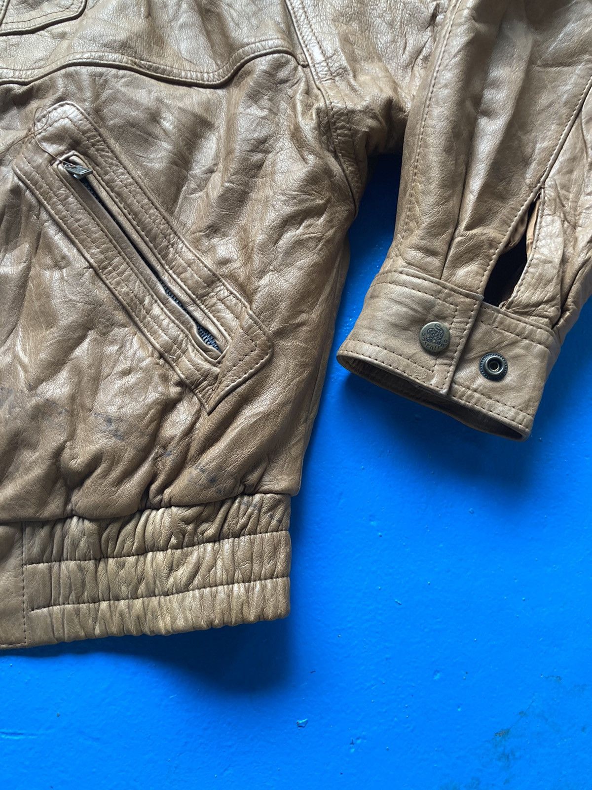 Valentino Vintage Valentino Leather Jacket Size US M / EU 48-50 / 2 - 5 Thumbnail