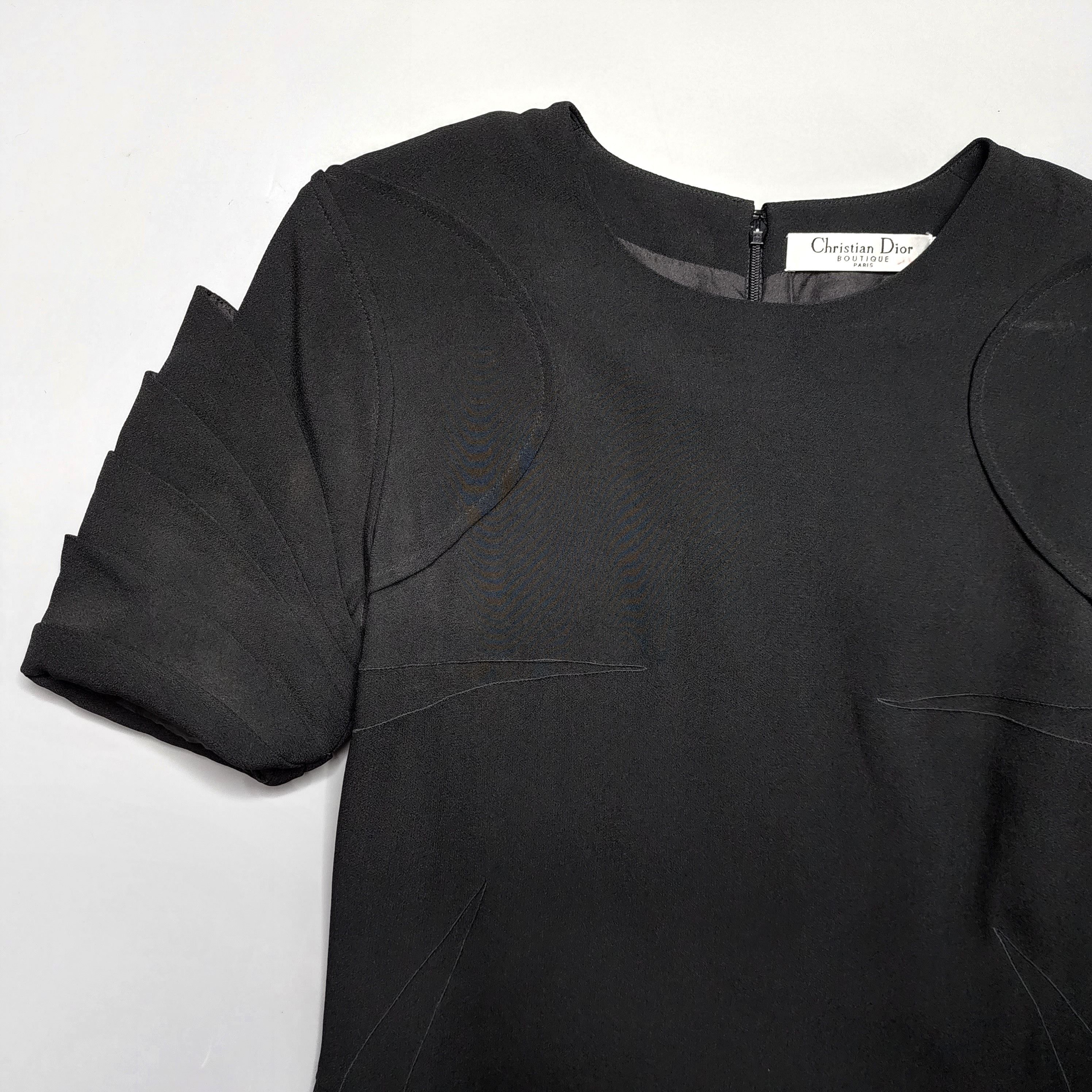 Dior Christian Dior Boutique - Origami Sleeve Dress Size M / US 6-8 / IT 42-44 - 5 Thumbnail