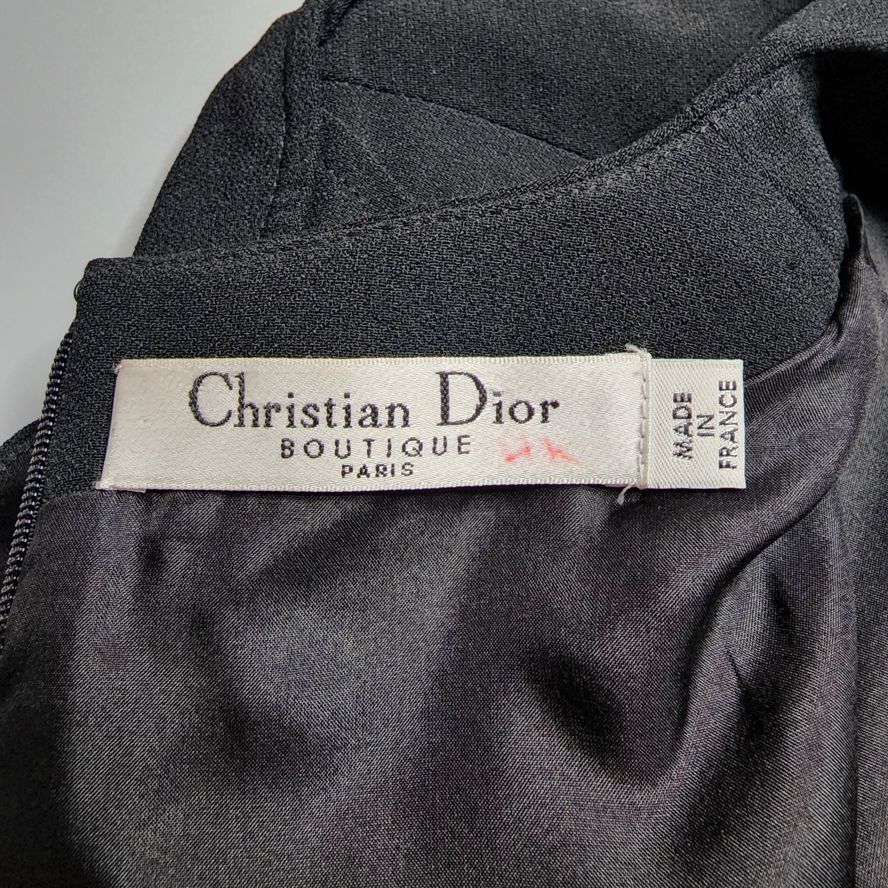 Dior Christian Dior Boutique - Origami Sleeve Dress Size M / US 6-8 / IT 42-44 - 7 Thumbnail