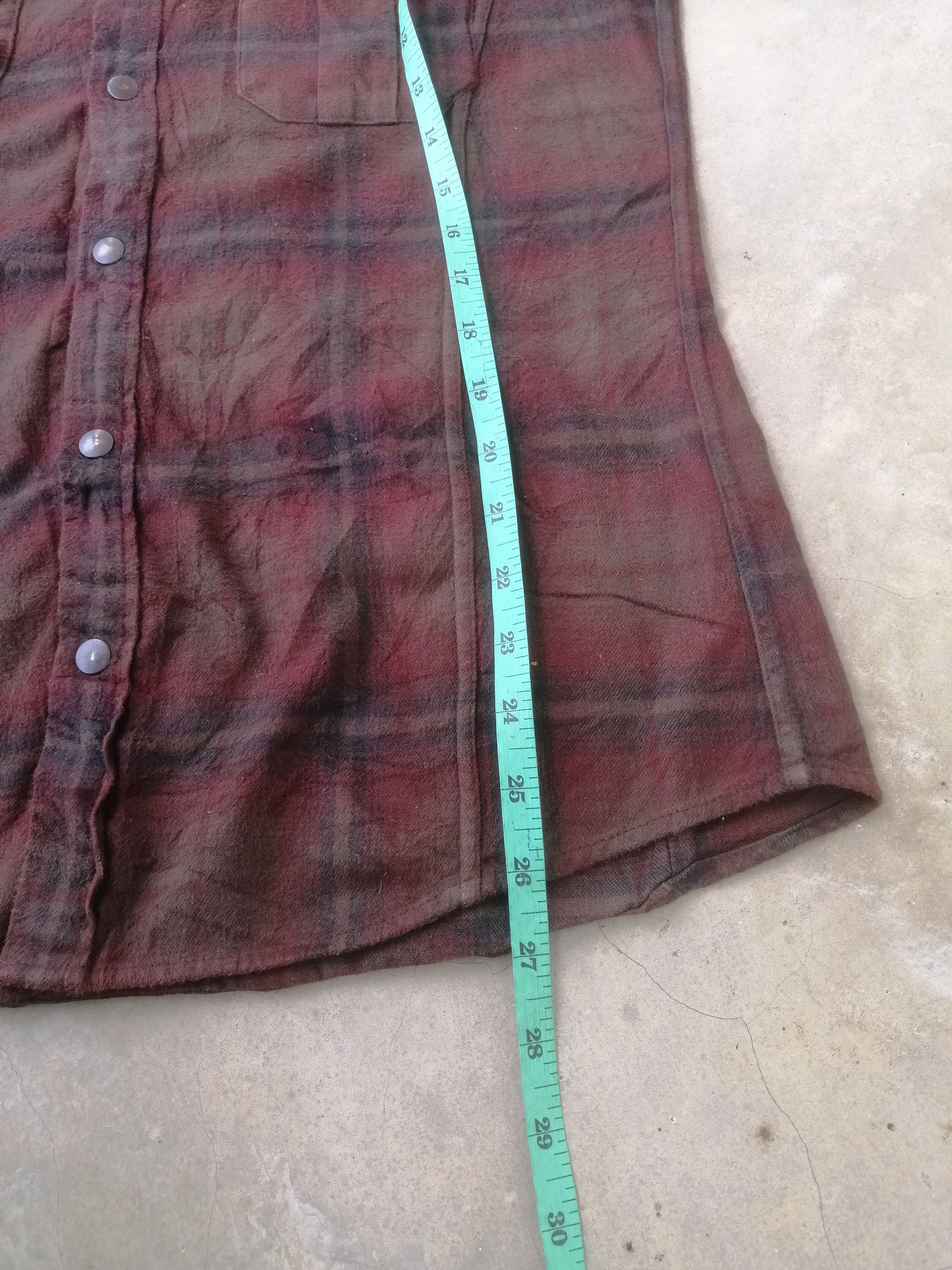 Issey Miyake Tete Homme Checked Plaid Shirt Flannel Snaps Button Size US S / EU 44-46 / 1 - 7 Thumbnail