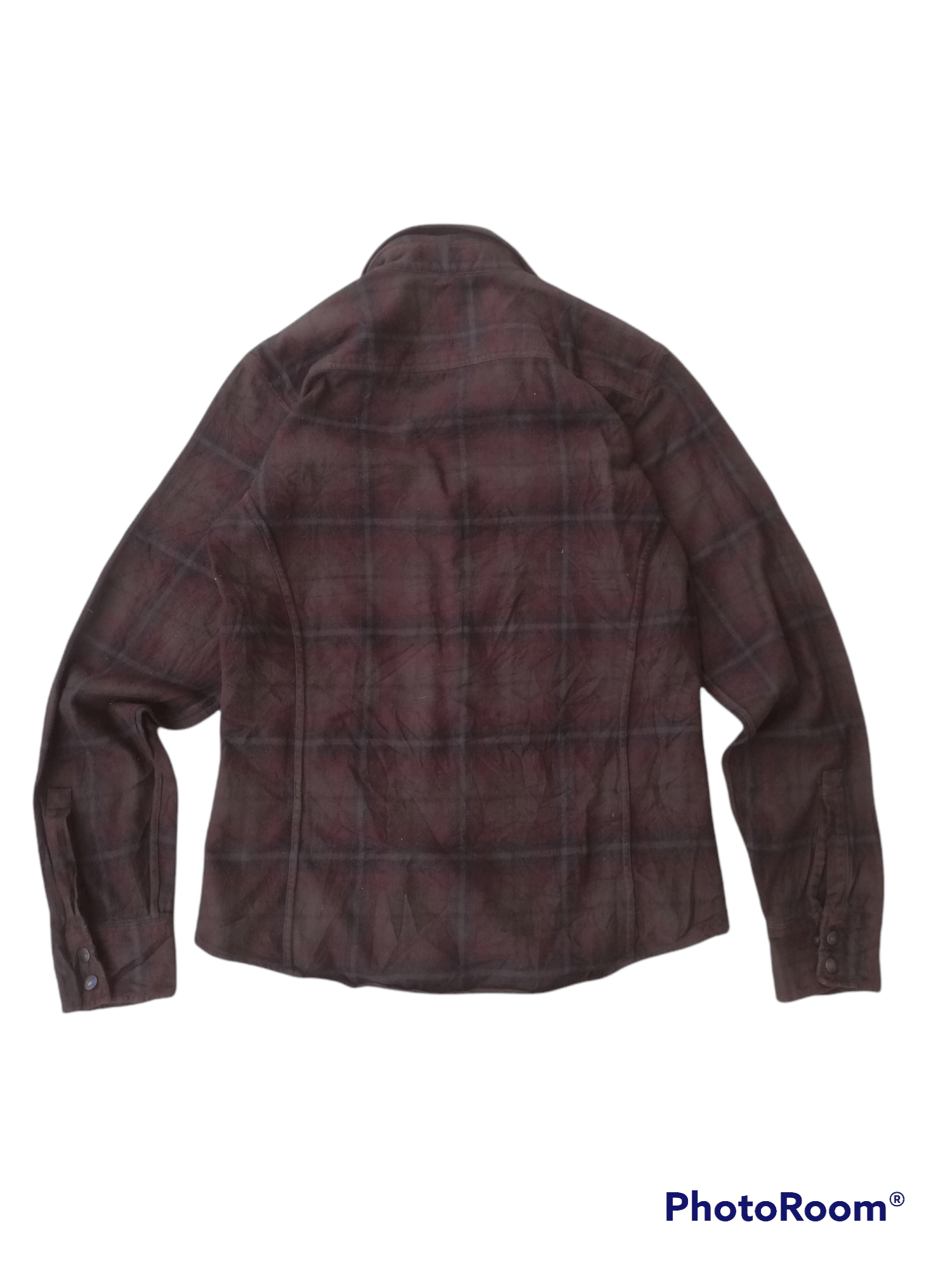 Issey Miyake Tete Homme Checked Plaid Shirt Flannel Snaps Button Size US S / EU 44-46 / 1 - 3 Thumbnail