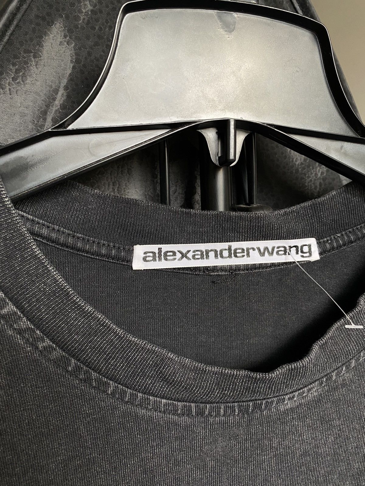 Alexander Wang Alexander Wang garment dyed small logo acid tee Size US M / EU 48-50 / 2 - 5 Thumbnail
