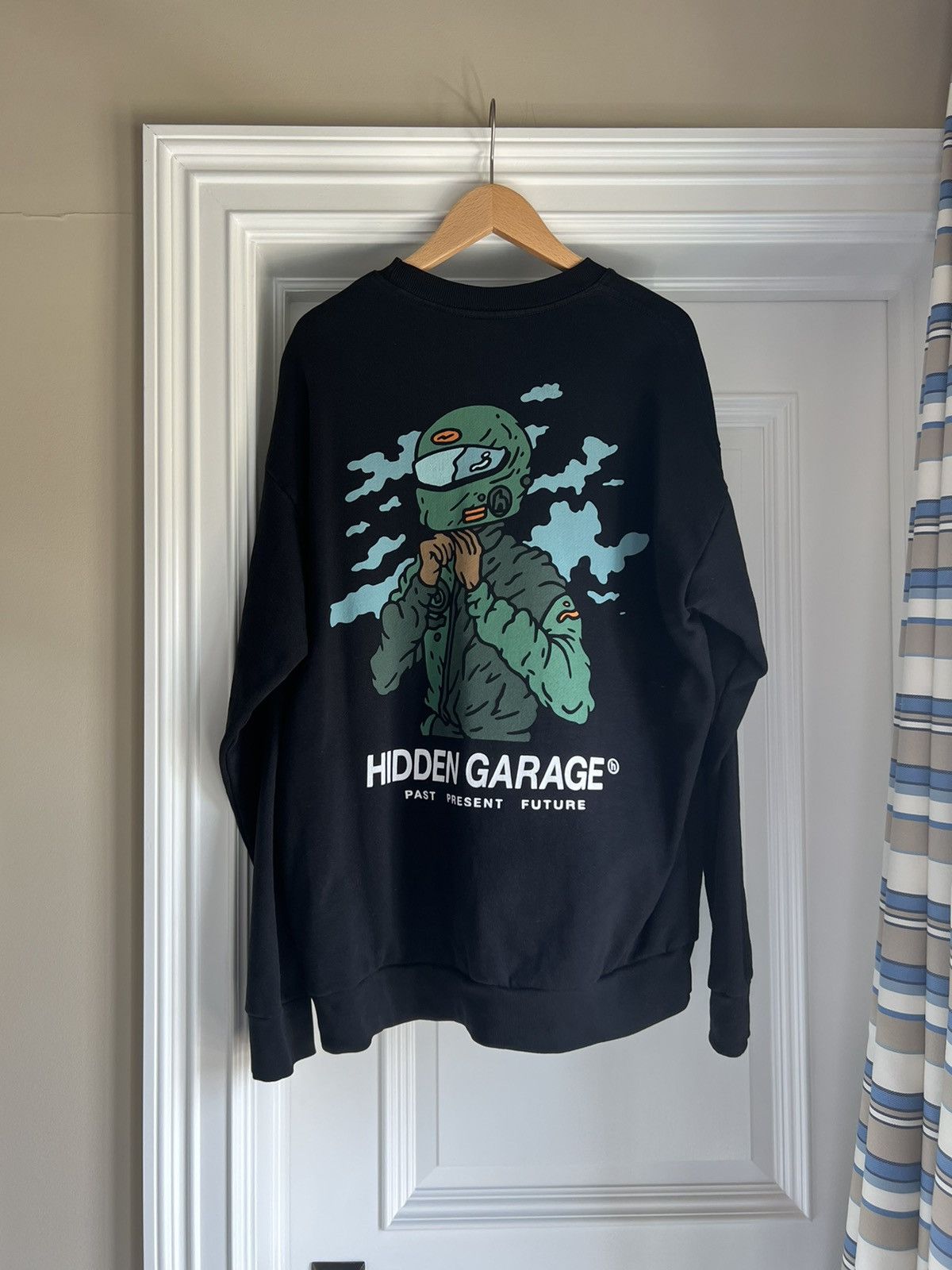 Hidden Garage crewneck sweatshirt