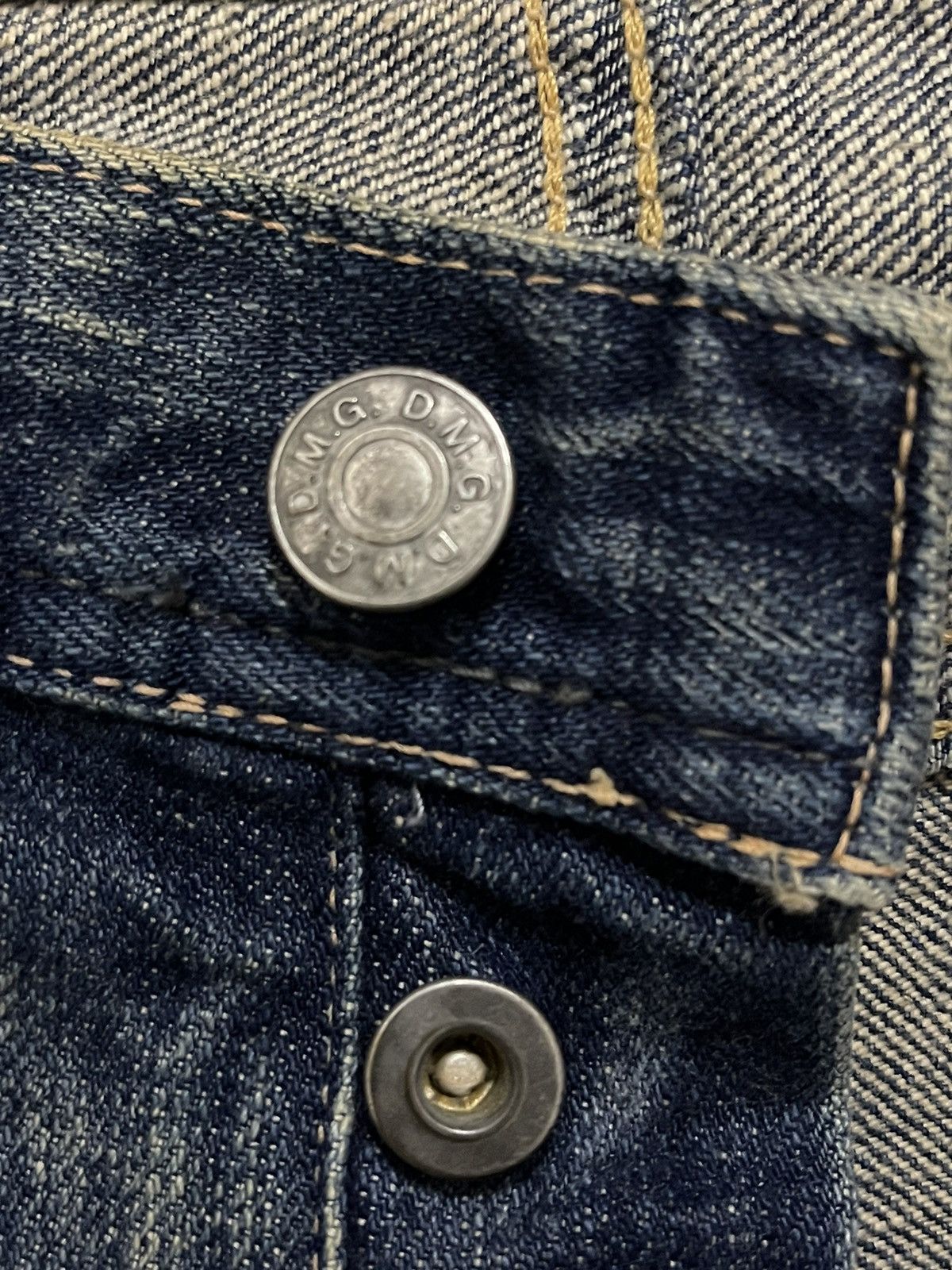 Japanese Brand × Spellbound Spellbound D.M.G Domingo Buckle Back Denim Jeans Size US 30 / EU 46 - 5 Thumbnail