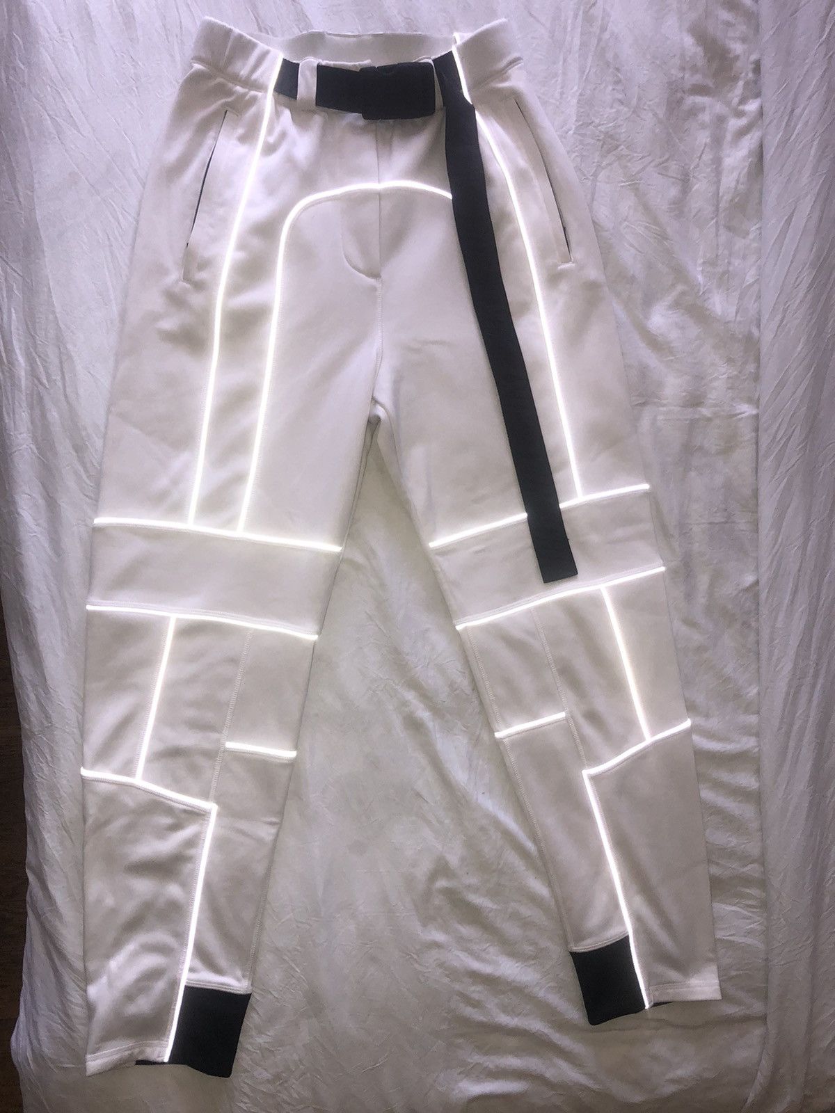 Pre-owned Ambush Design X Nike Ambush 3m Trackpants In White