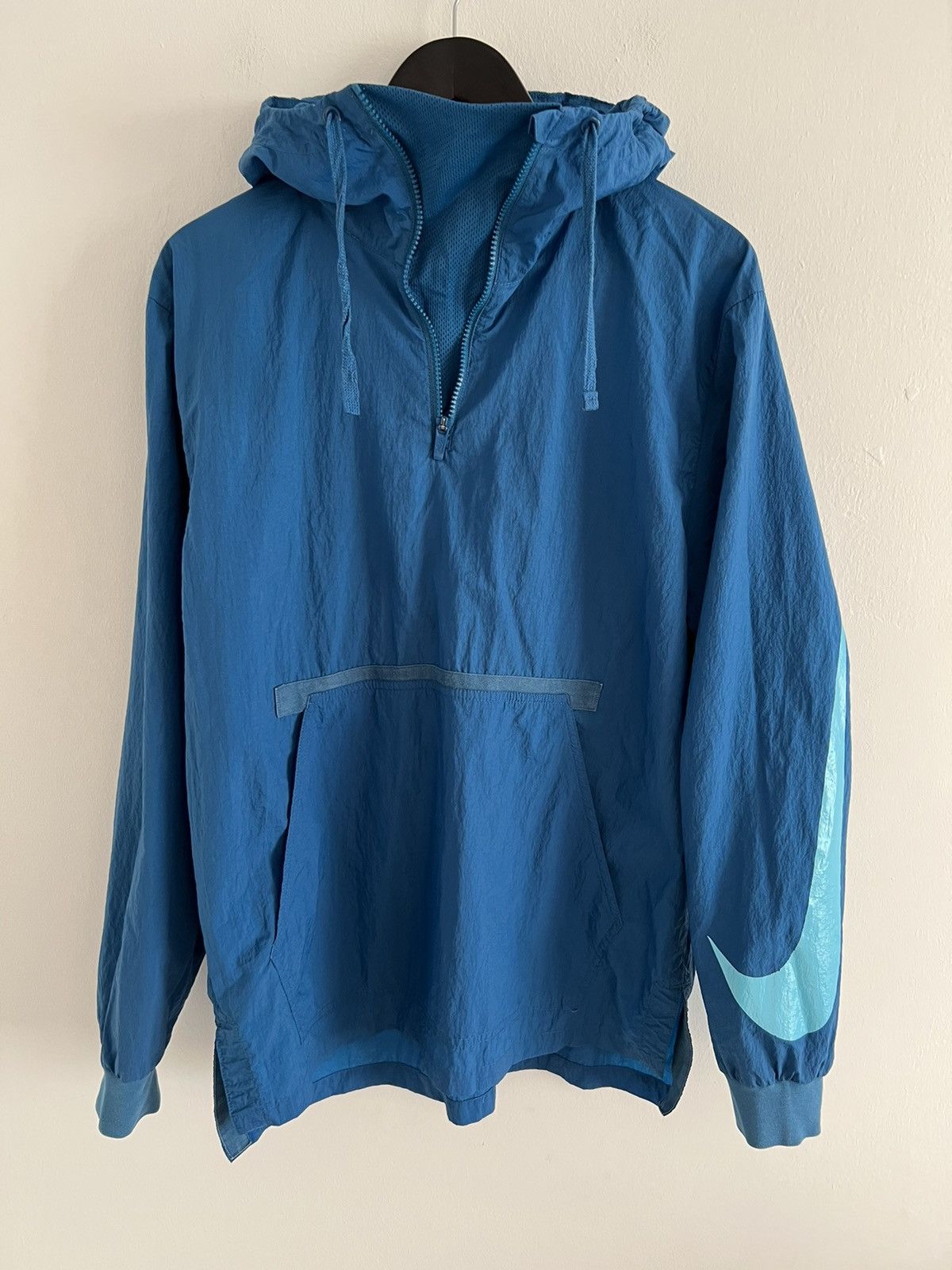 Nike 🔥🔥Nike Nylon Blue Light Jacket Size US M / EU 48-50 / 2 - 1 Thumbnail