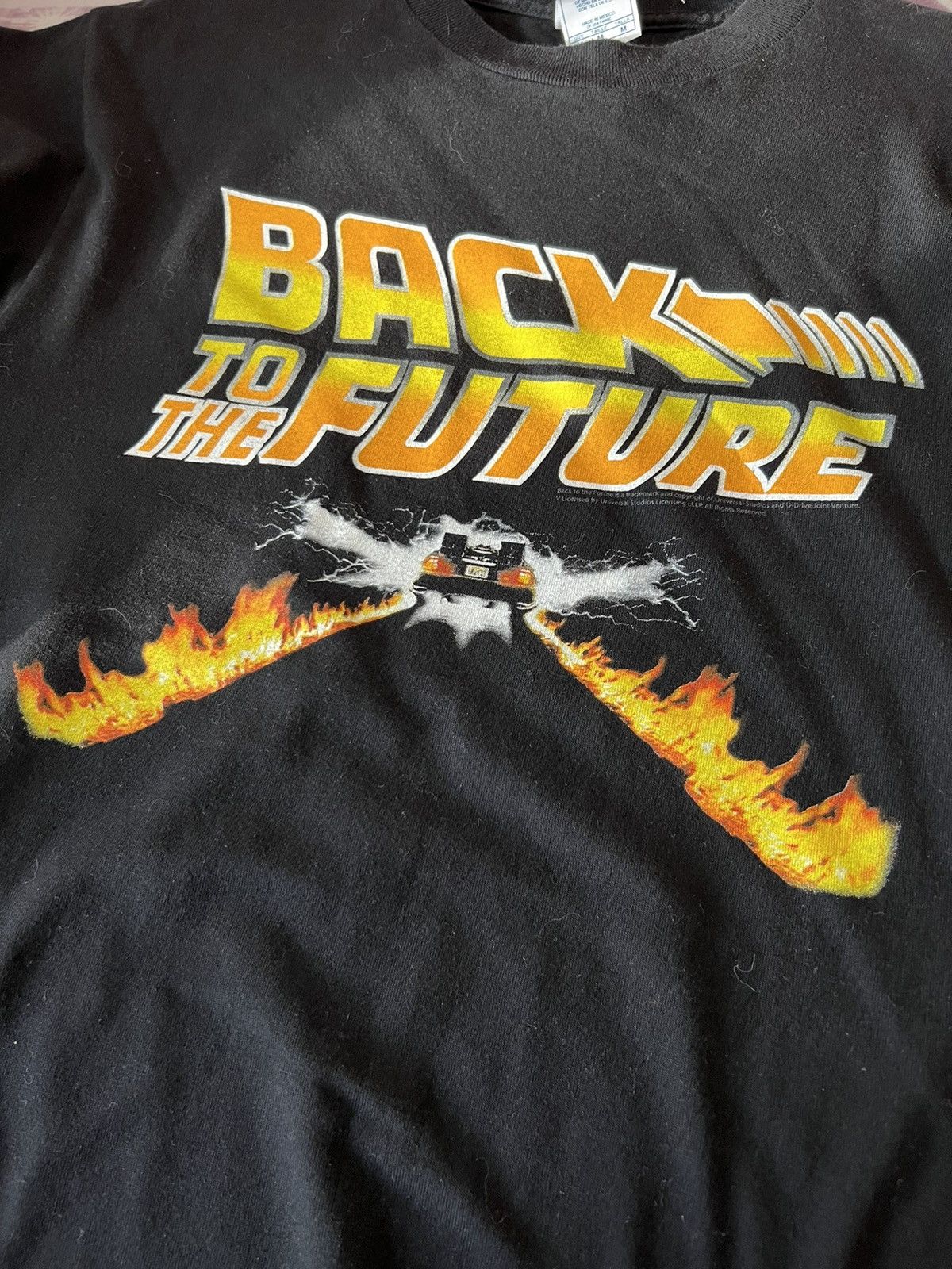 Universal Studios 🚗 Vintage Back To The Future Black T-Shirt Size US M / EU 48-50 / 2 - 3 Thumbnail