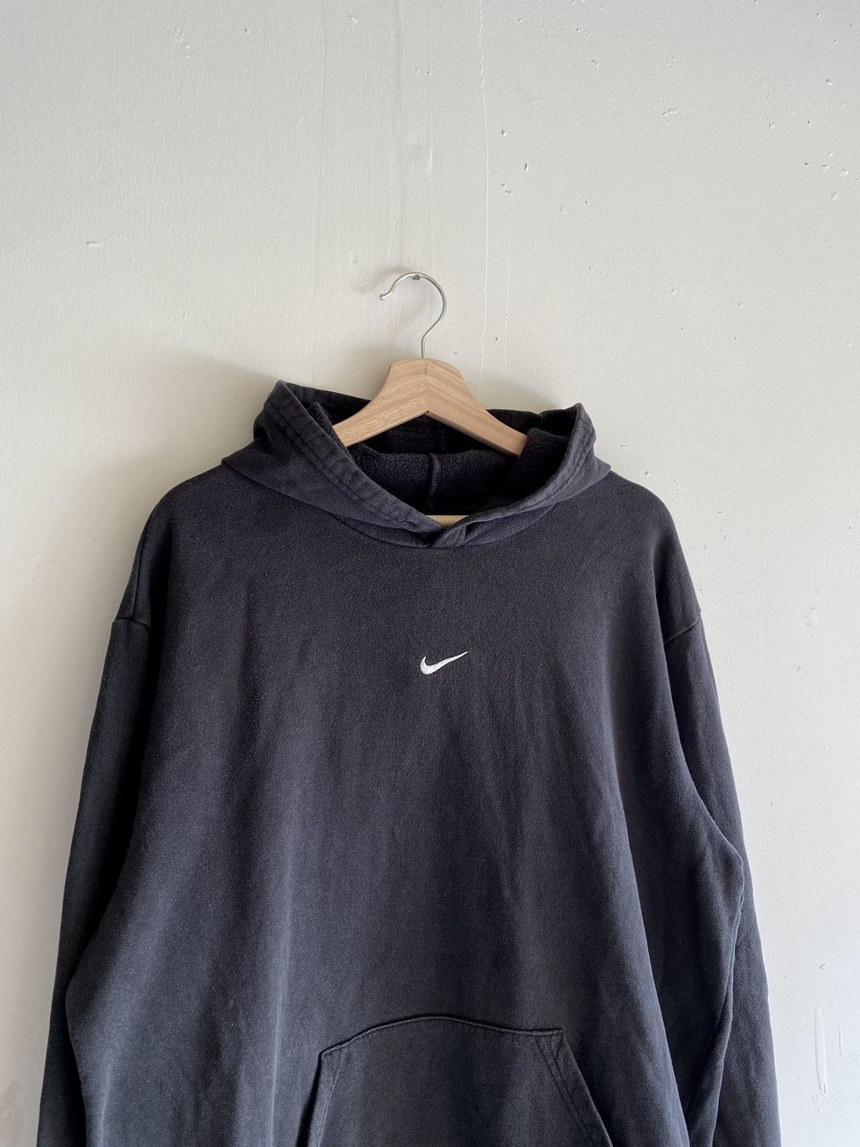 nike middle swoosh hoodie vintage
