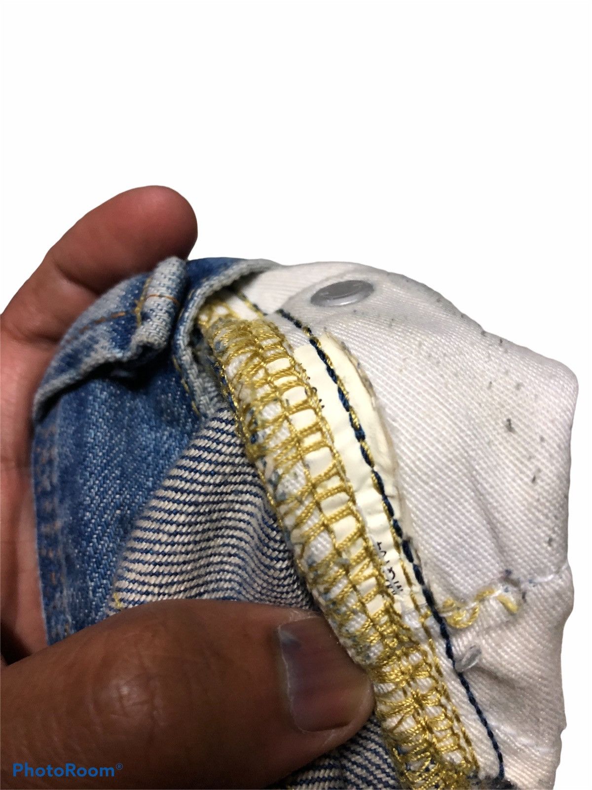 Jil Sander × Uniqlo JILL SANDER WASHED BLUE STRECTHABLE DENIM Size US 31 - 9 Thumbnail