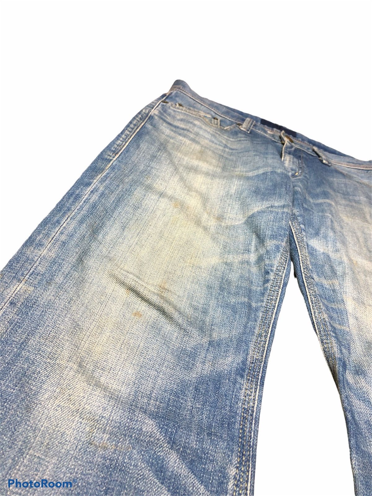 Jil Sander × Uniqlo JILL SANDER WASHED BLUE STRECTHABLE DENIM Size US 31 - 5 Thumbnail