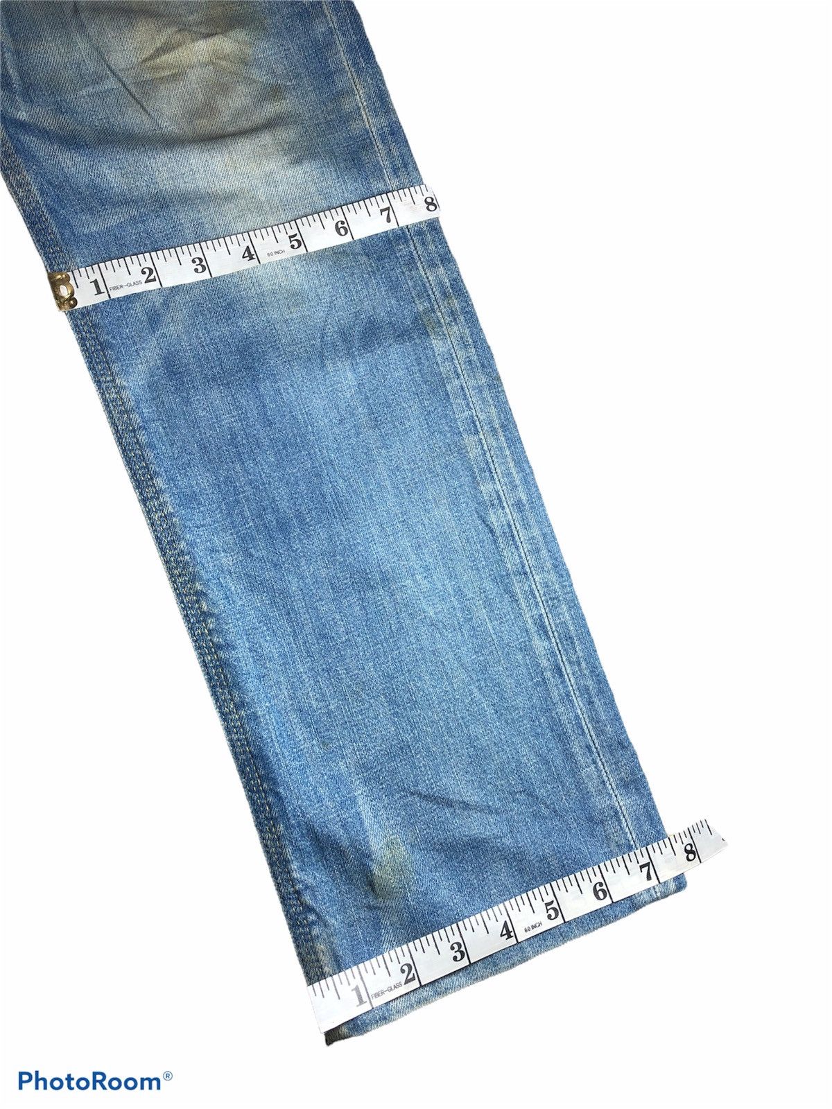 Jil Sander × Uniqlo JILL SANDER WASHED BLUE STRECTHABLE DENIM Size US 31 - 7 Thumbnail