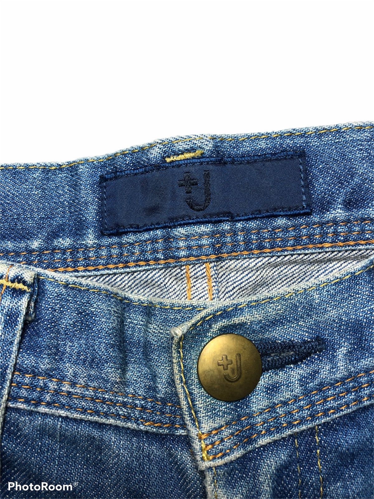 Jil Sander × Uniqlo JILL SANDER WASHED BLUE STRECTHABLE DENIM Size US 31 - 3 Thumbnail