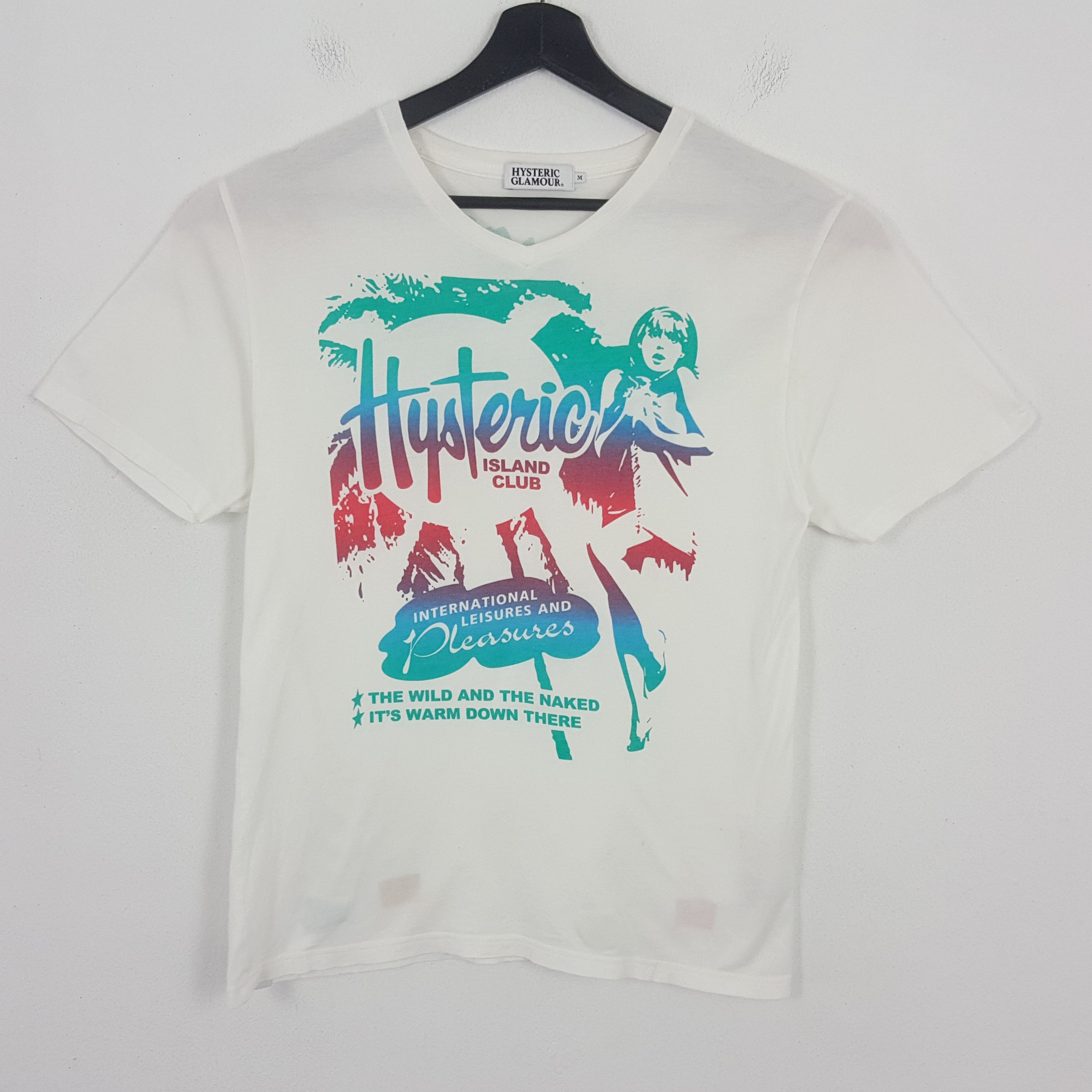 Hysteric Glamour × Japanese Brand × Vintage HYSTERIC GLAMOUR Japanese Brand Women Tshirt Size M / US 6-8 / IT 42-44 - 1 Thumbnail