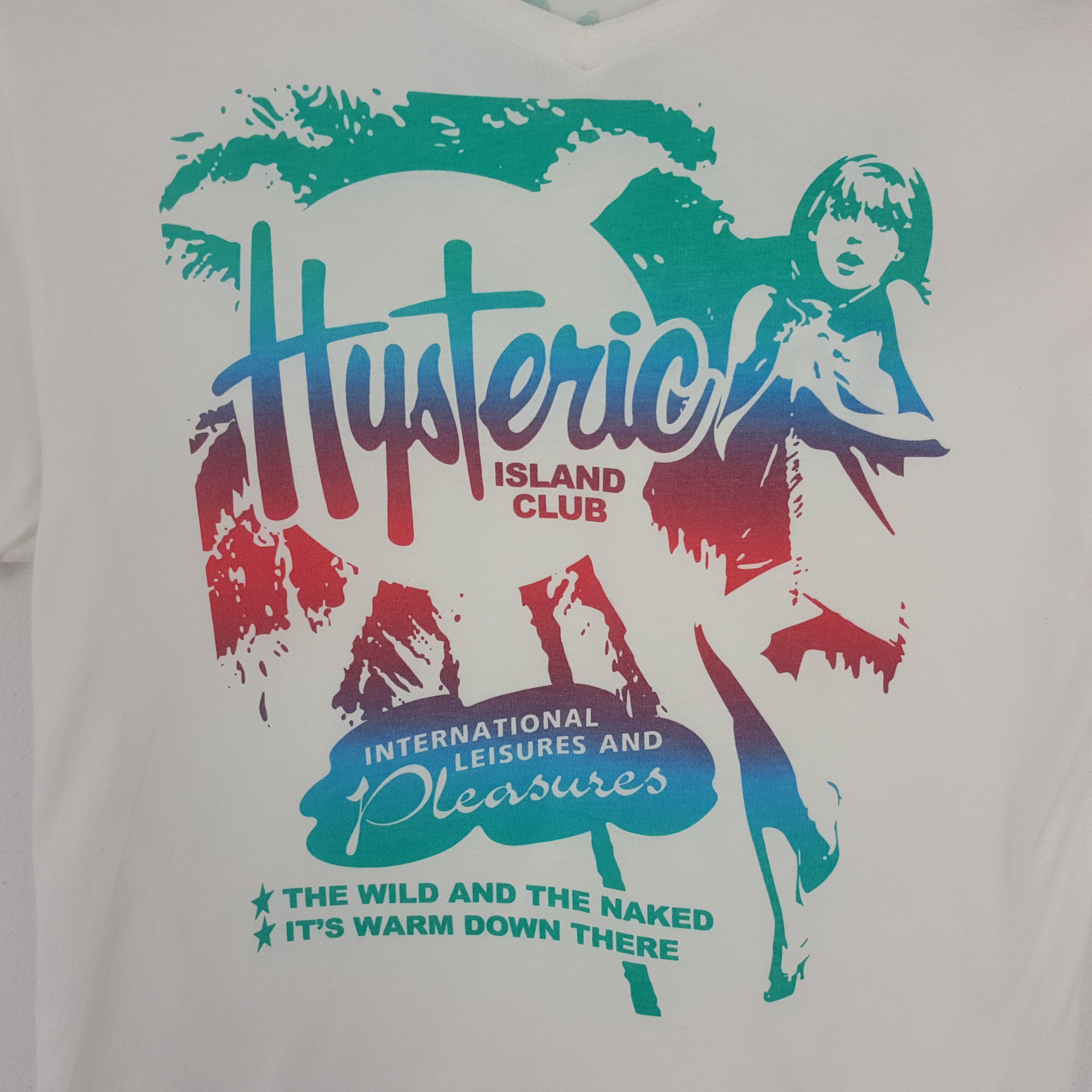 Hysteric Glamour × Japanese Brand × Vintage HYSTERIC GLAMOUR Japanese Brand Women Tshirt Size M / US 6-8 / IT 42-44 - 2 Thumbnail