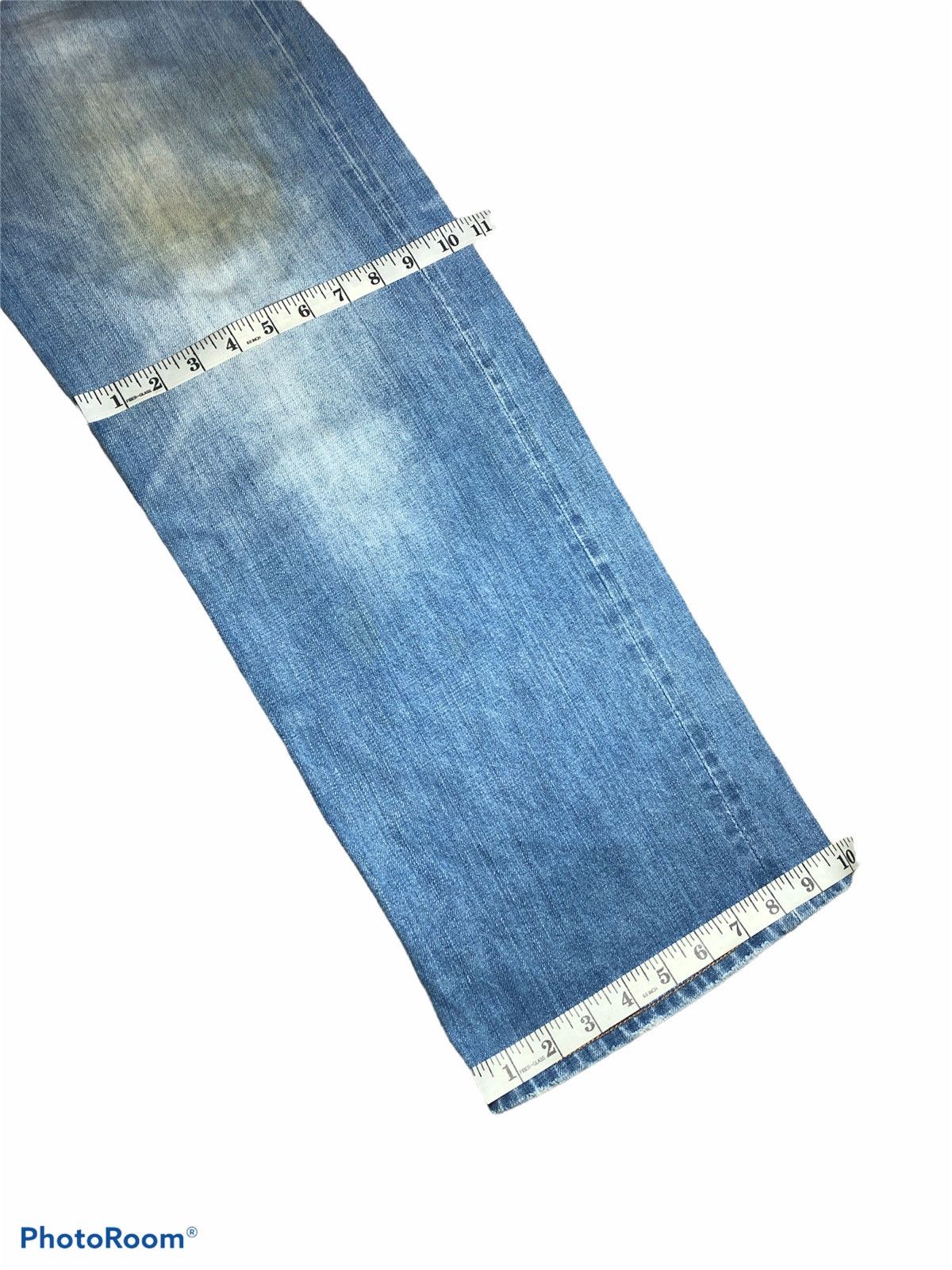 WIDE LEG MELPLE SELVEDGE BUCKLE BACK DENIM