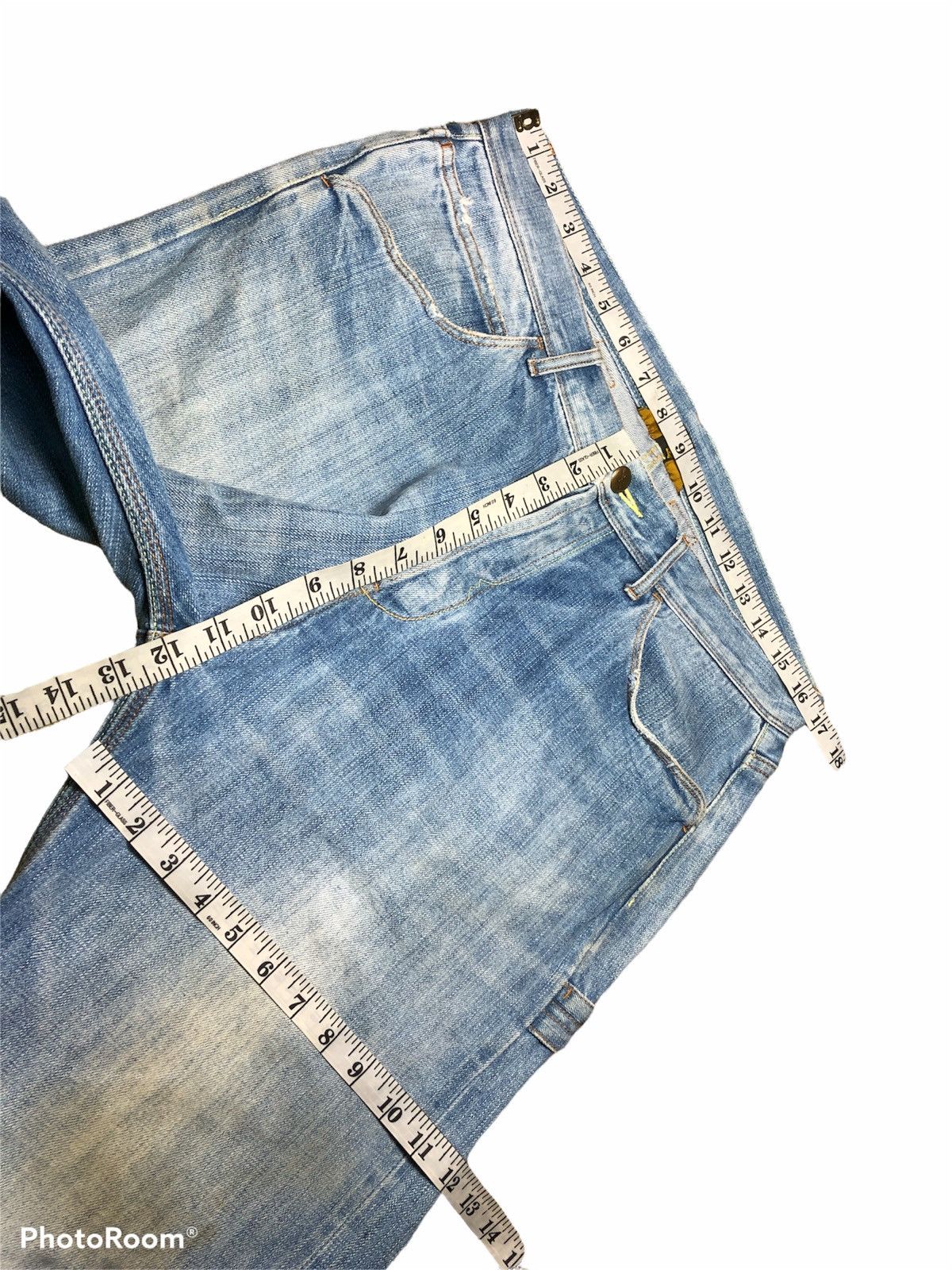 WIDE LEG MELPLE SELVEDGE BUCKLE BACK DENIM