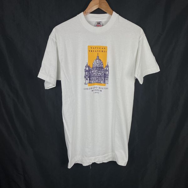 Vintage Vintage 1993 Colorado Museum Vatican Treasures T-Shirt | Grailed