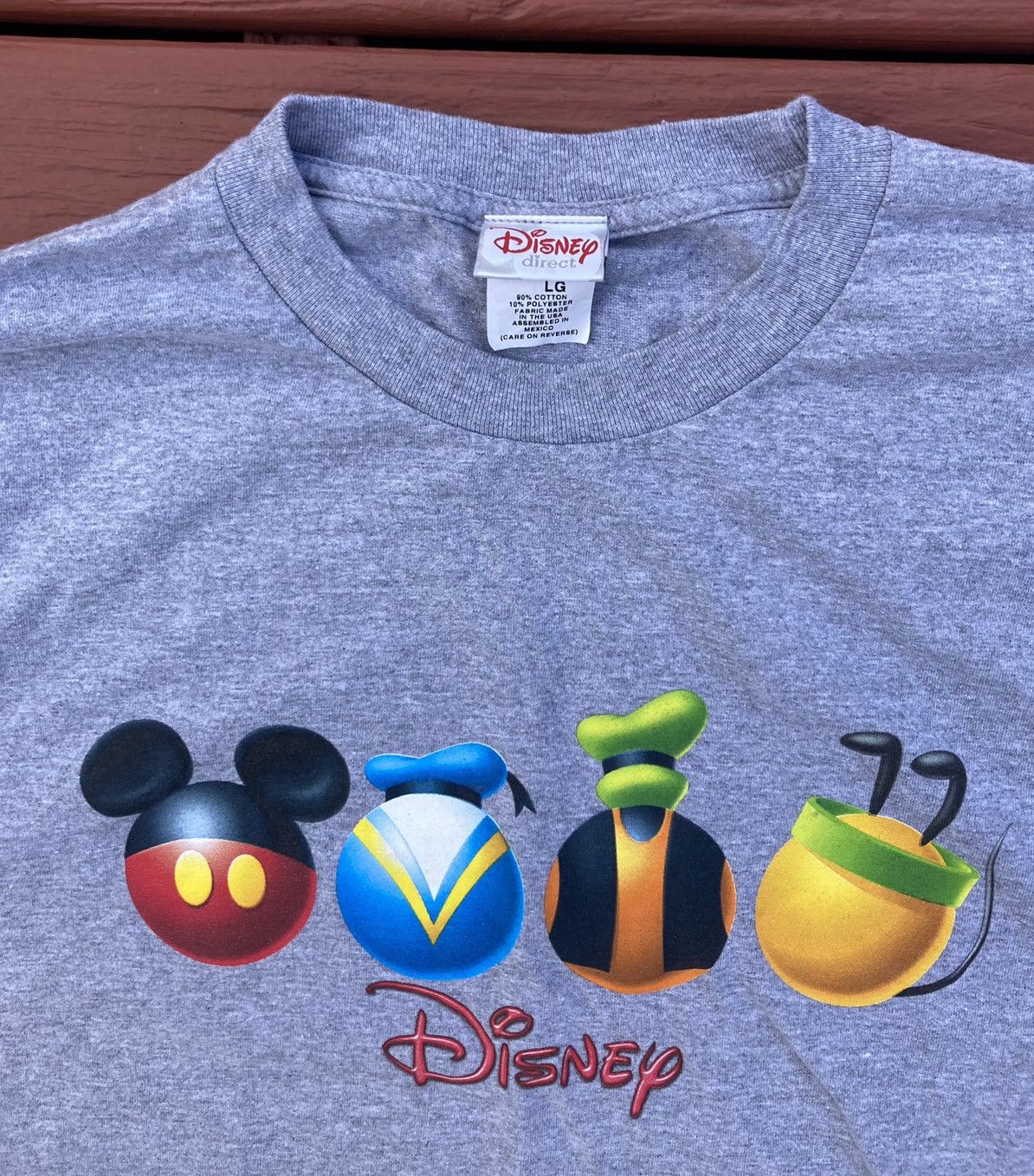 Vintage Micky Mouse Disney Cartoon T-shirt - S
