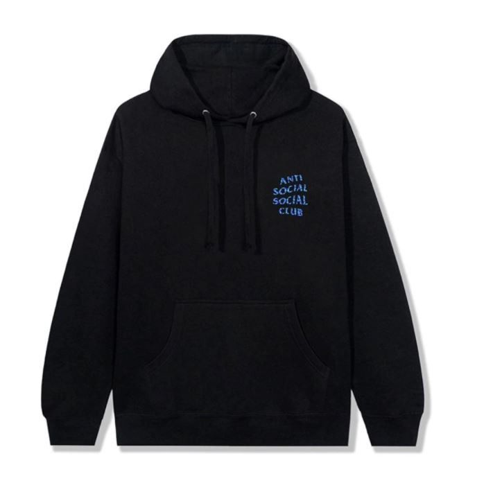 Anti Social Social Club Love Stain Black Hoodie DS ASSC