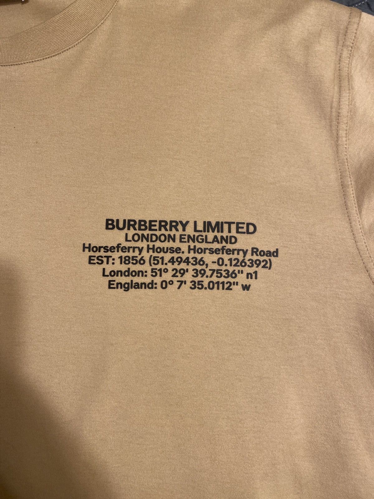 Burberry Burberry Logo Print Cotton Jersey T-Shirt Size US S / EU 44-46 / 1 - 3 Thumbnail