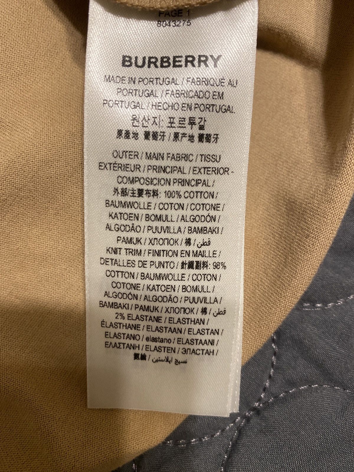 Burberry Burberry Logo Print Cotton Jersey T-Shirt Size US S / EU 44-46 / 1 - 6 Thumbnail