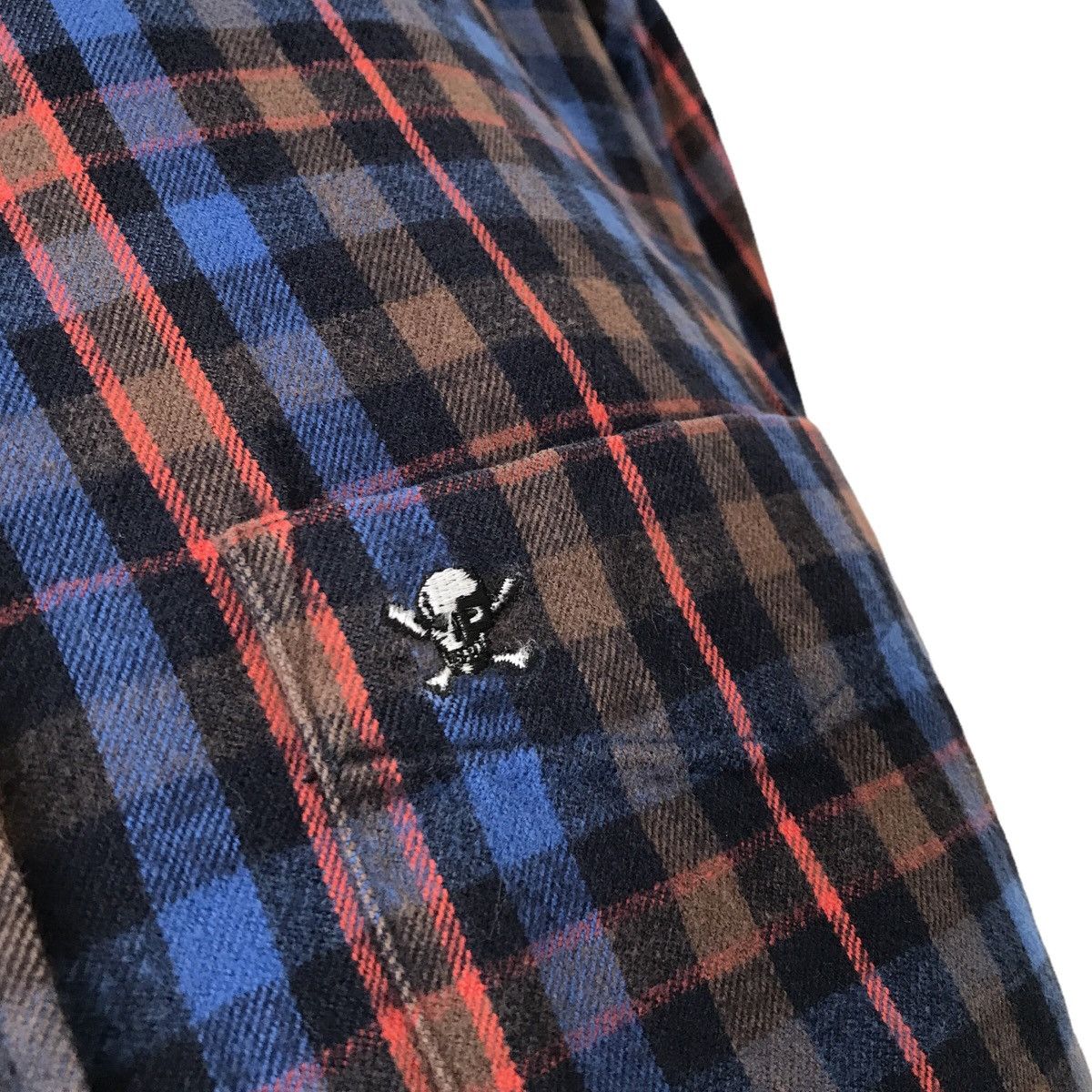 Gallery Dept. × Japanese Brand Authentic Dept. Tokyo Checkered Skull Pocket Shirt Japan Size US L / EU 52-54 / 3 - 5 Thumbnail