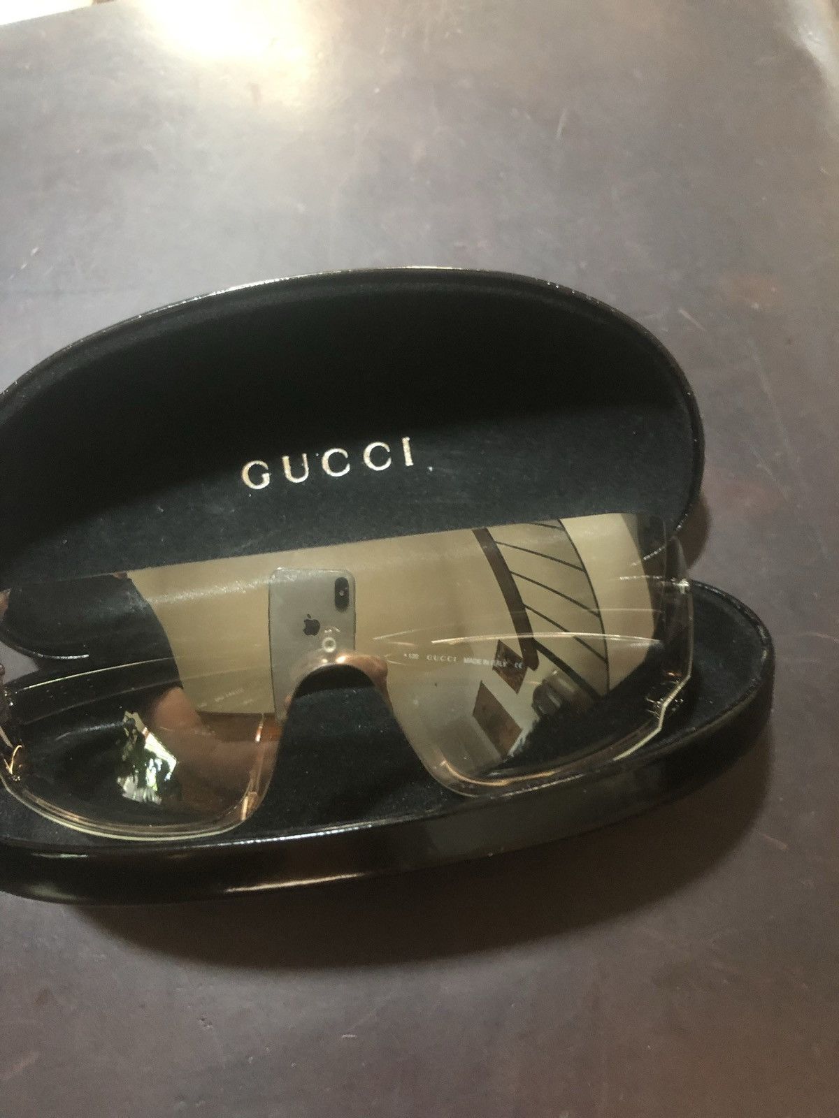 Gucci Gucci vintage lucite ombré sunglasses Size ONE SIZE - 6 Thumbnail