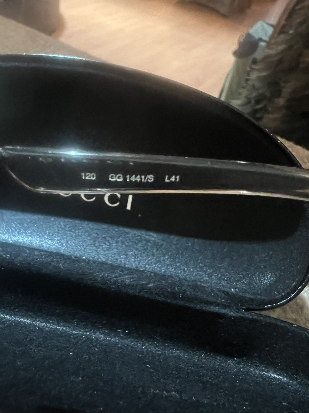 Gucci Gucci vintage lucite ombré sunglasses Size ONE SIZE - 9 Thumbnail
