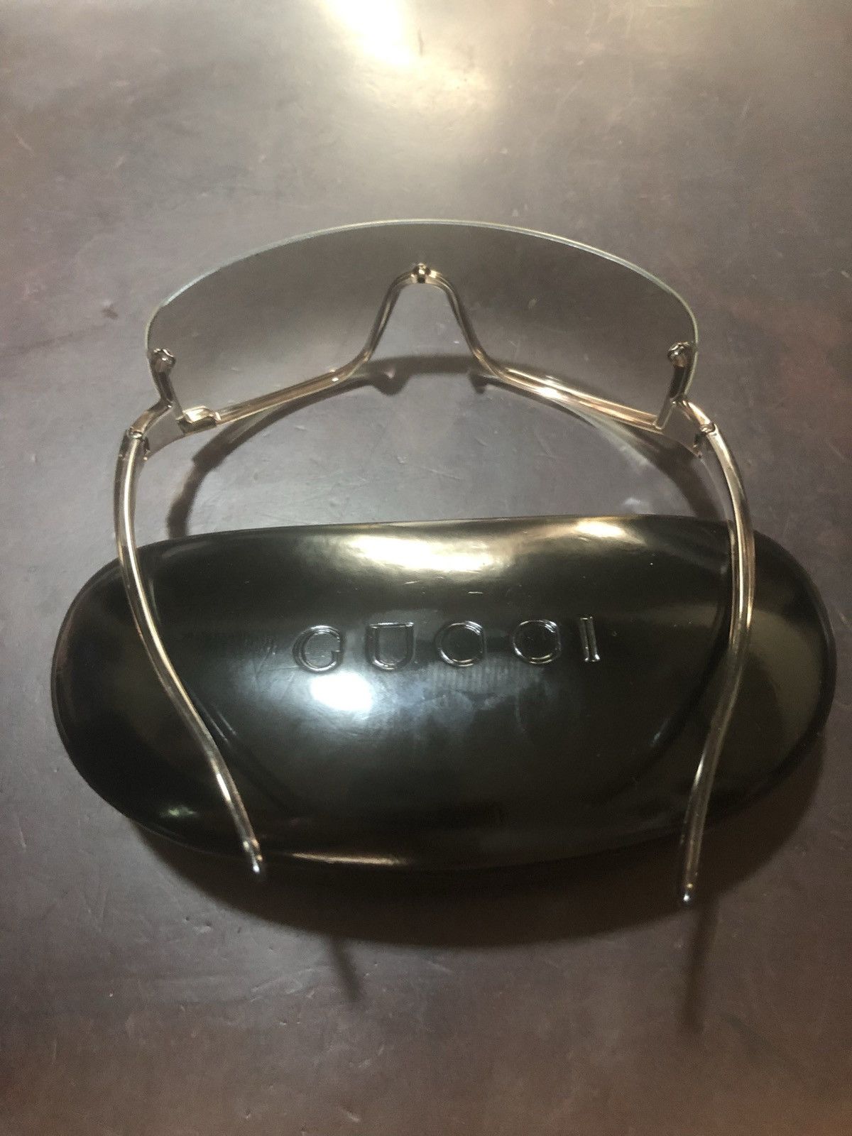Gucci Gucci vintage lucite ombré sunglasses Size ONE SIZE - 3 Thumbnail