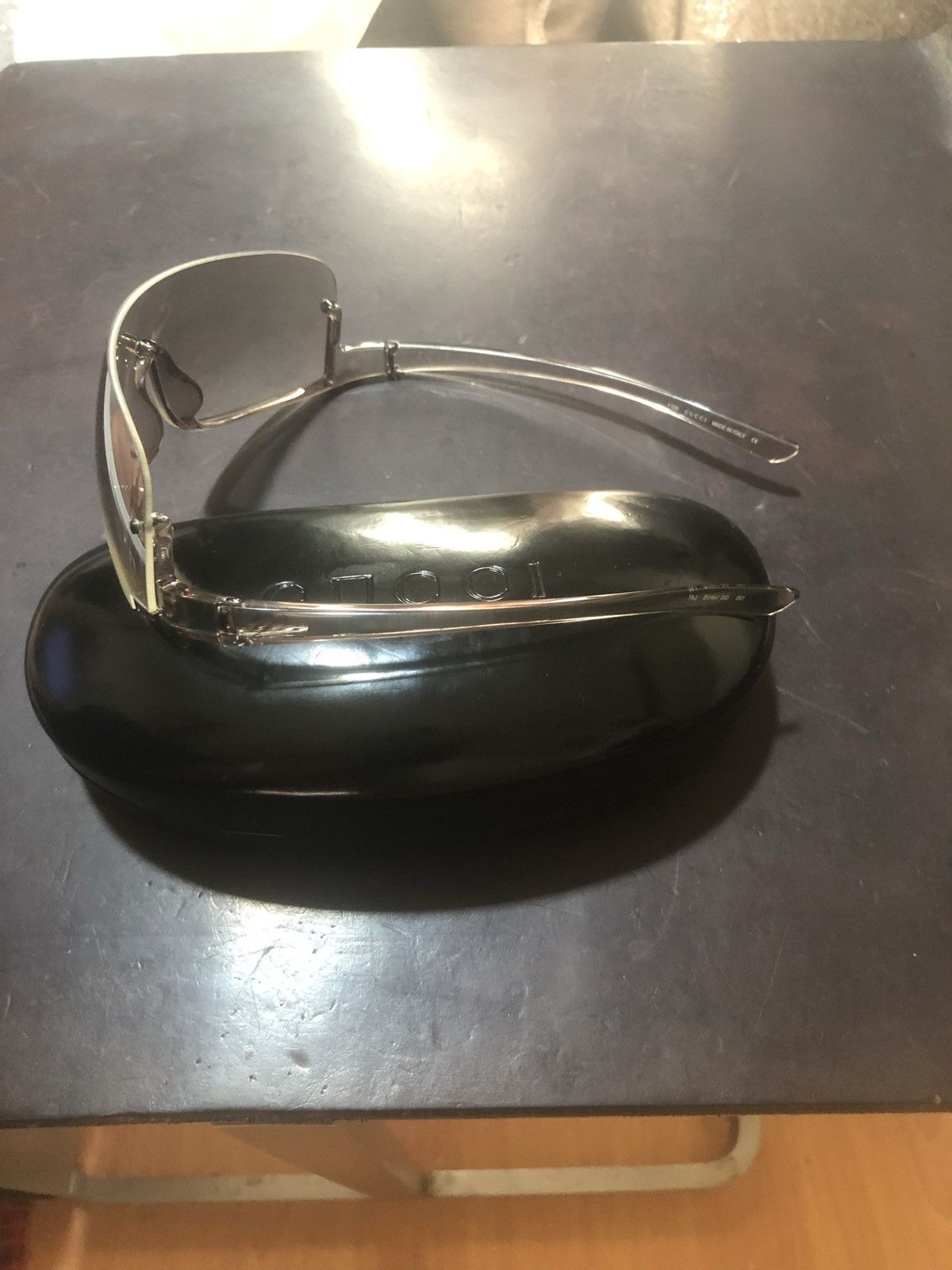 Gucci Gucci vintage lucite ombré sunglasses Size ONE SIZE - 2 Thumbnail