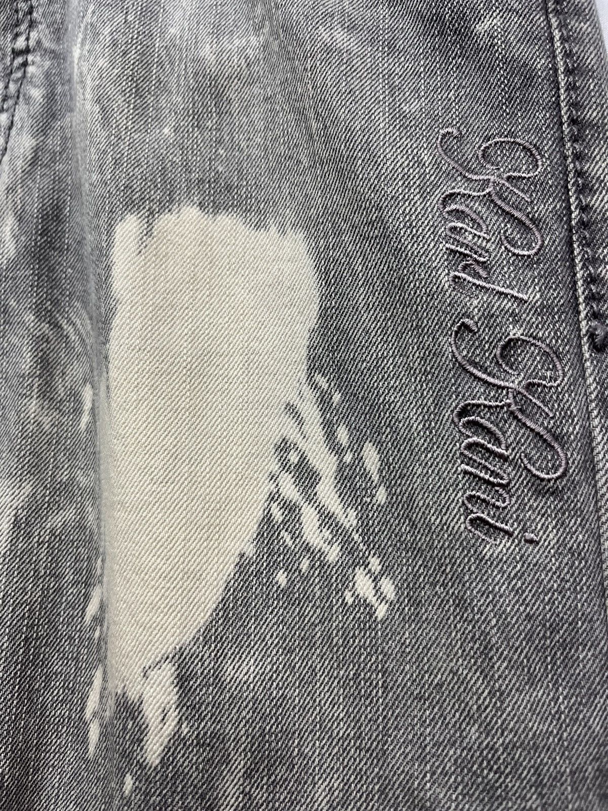 Karl Kani 🔥DOPE🔥 KARLKANI Bleach Wash Denim Pants Size US 31 - 6 Thumbnail
