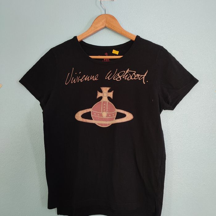 Vintage Vivienne Westwood Red Label Big Logo T-shirt | Grailed