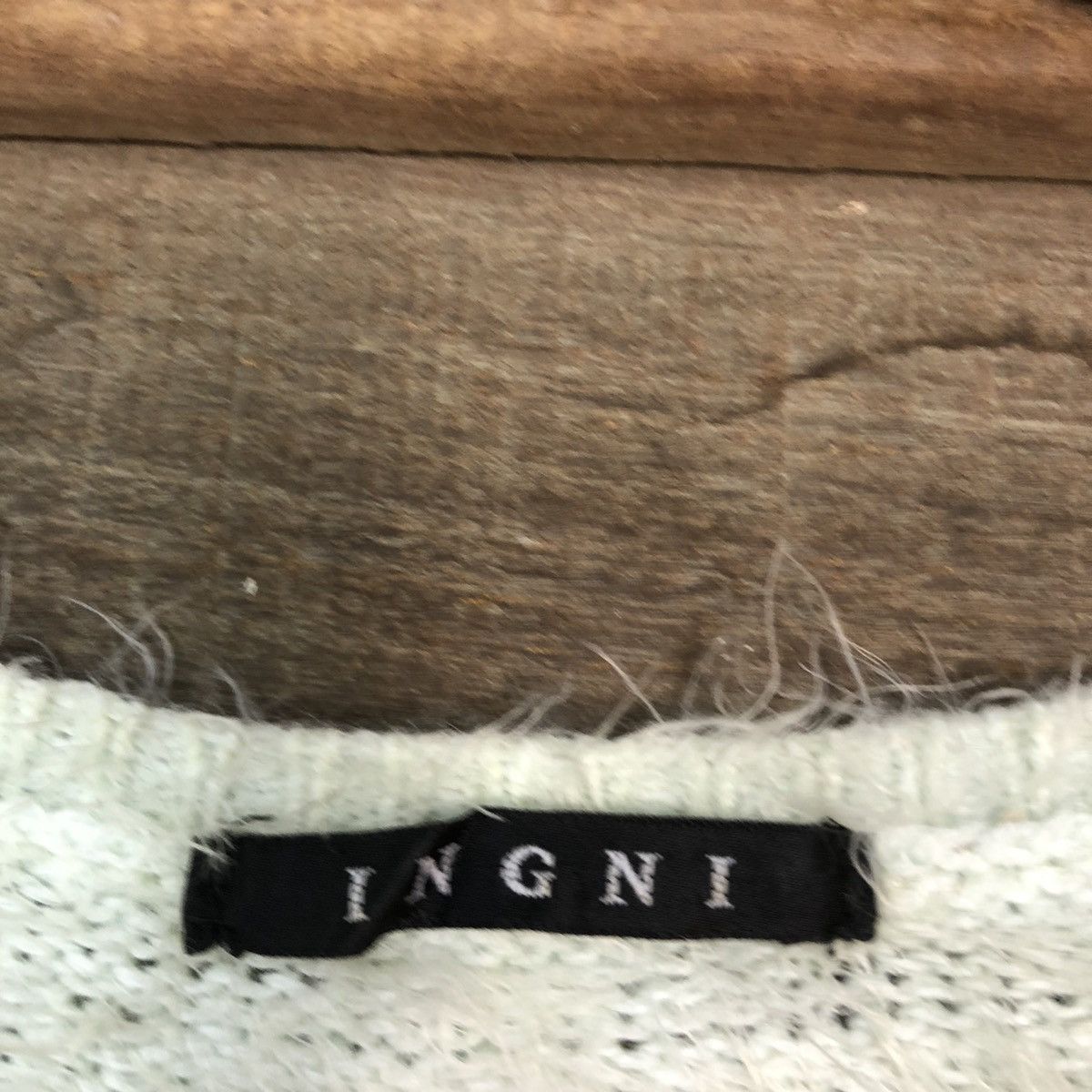 Homespun Knitwear × Japanese Brand Ingni Soft Blue Mohair Soft Fur Baggy Knitwear #0500 Size US M / EU 48-50 / 2 - 10 Thumbnail