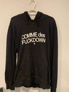 Comme Des Fuckdown Hoodie | Grailed