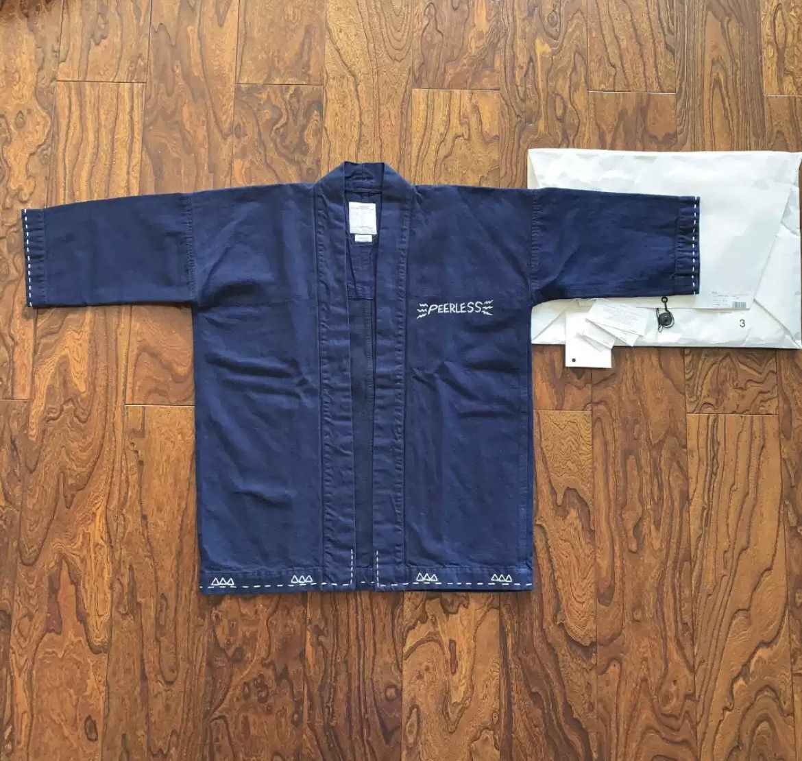 Visvim visvim sanjuro kimono C.L DENIM 19ss | Grailed