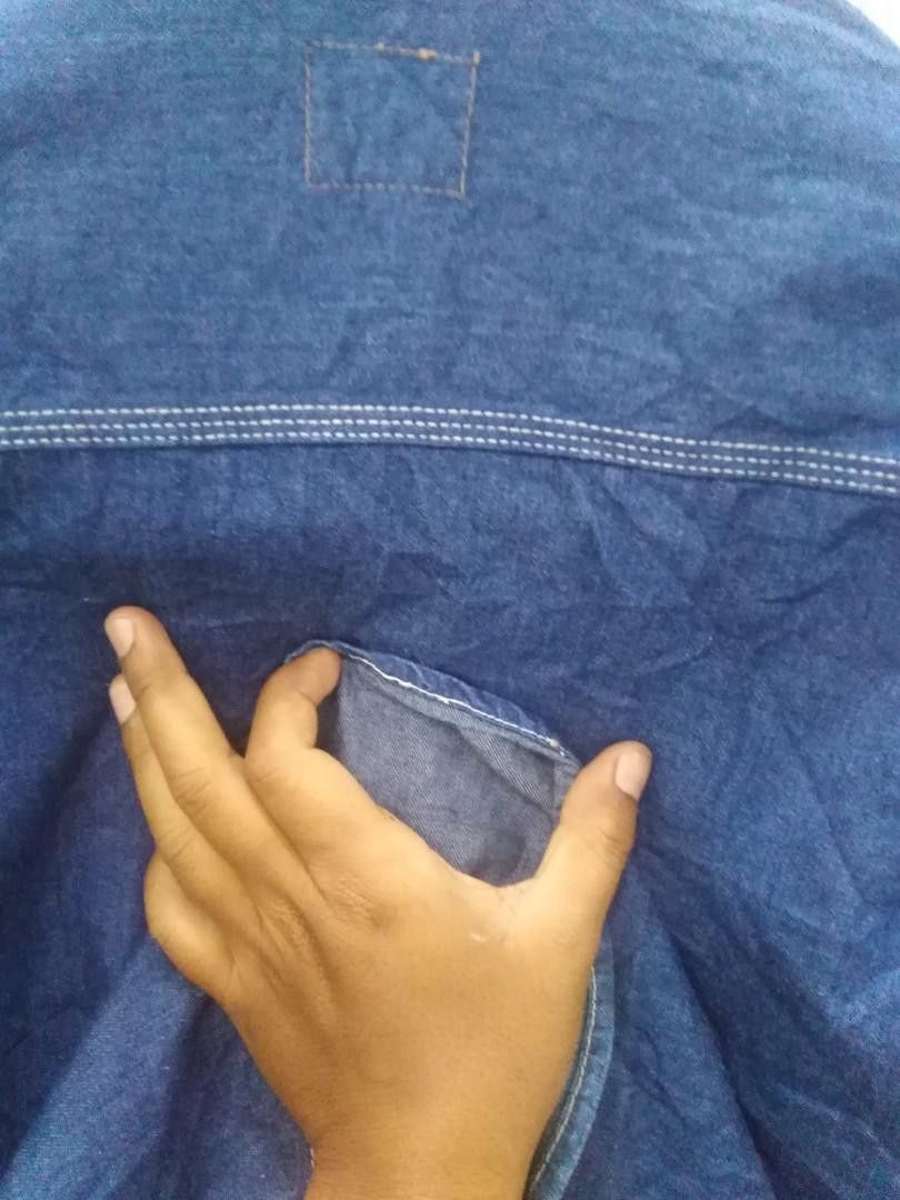 Edwin × Vintage 70's Edwin Chambray Denim Selvedge Button-ups Shirt Size US S / EU 44-46 / 1 - 8 Thumbnail