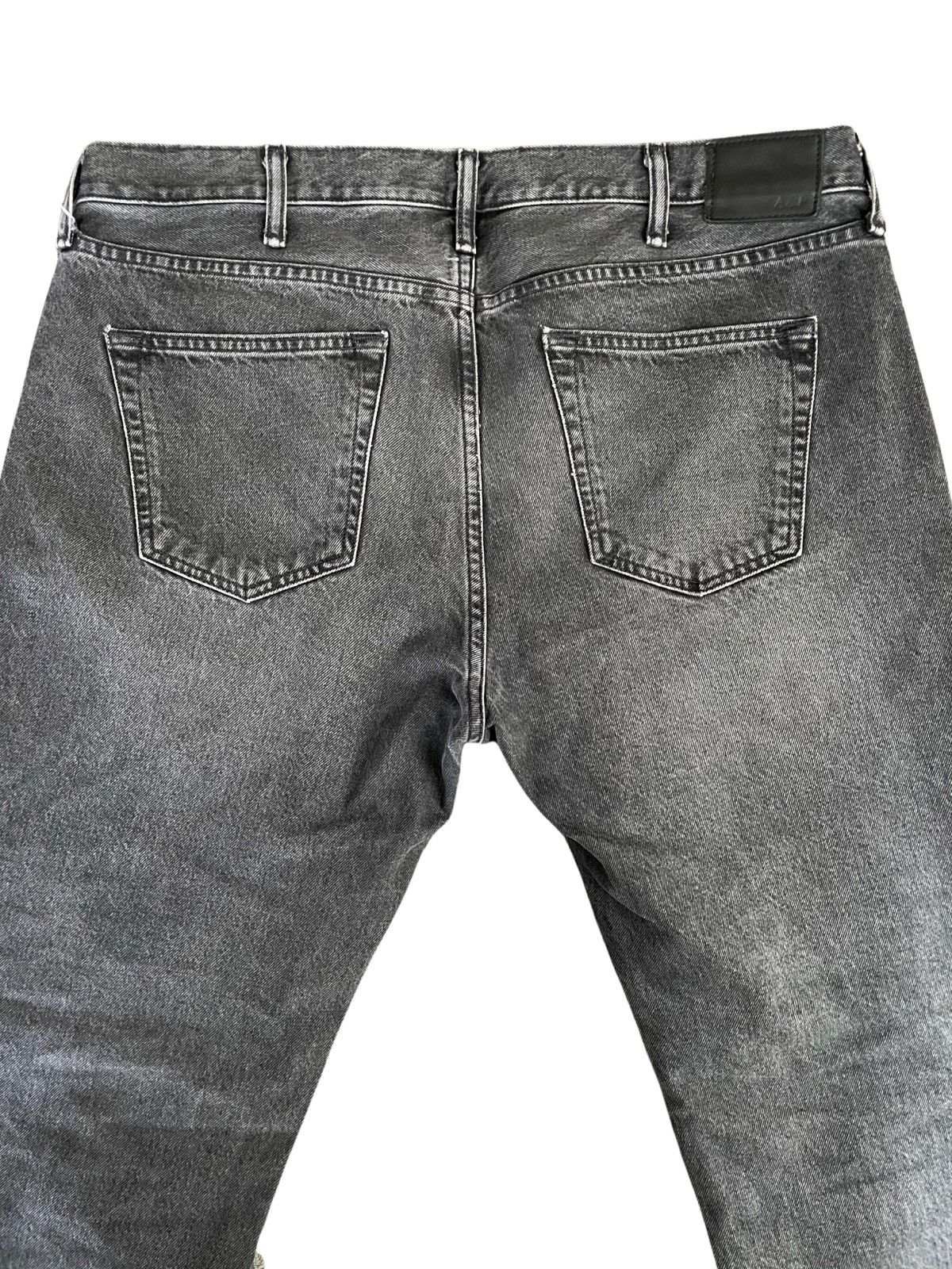 Abercrombie & Fitch Kennan Straight Jeans Washed Black Size US 36 / EU 52 - 8 Thumbnail