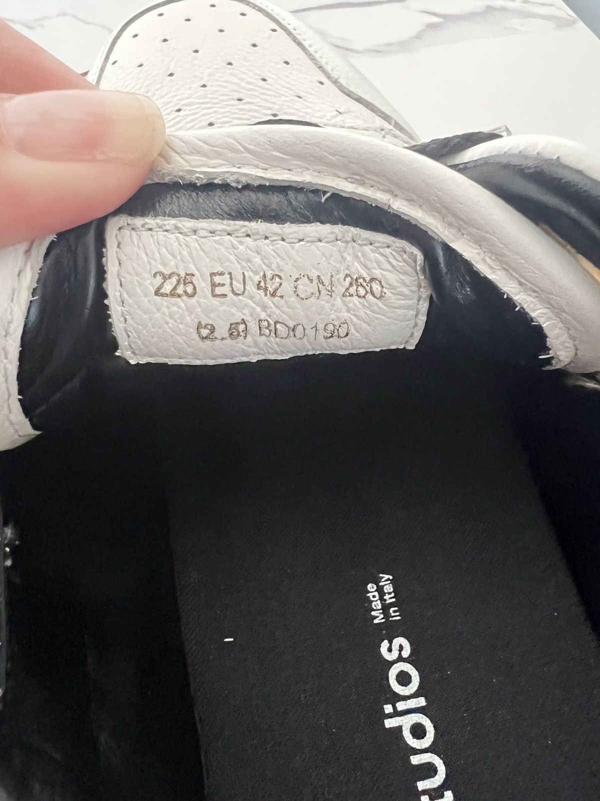 Acne Studios Acne Studios Low Pop M Sneakers Size US9 Size US 9 / EU 42 - 5 Thumbnail