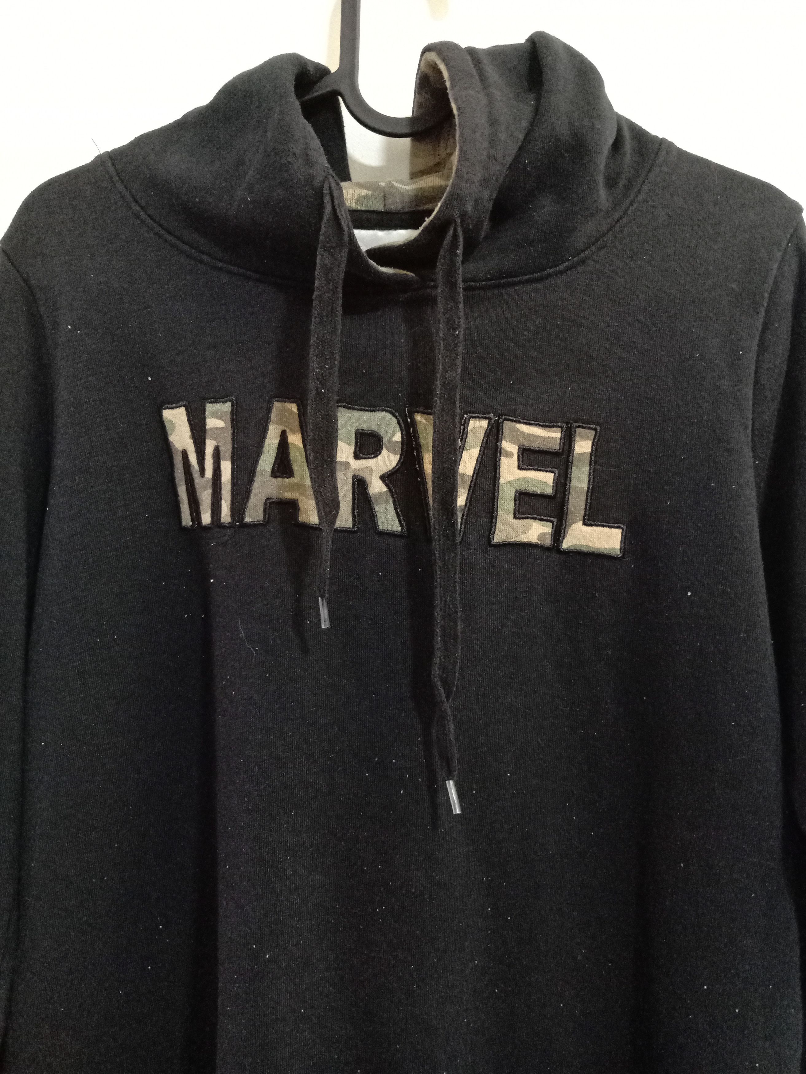 Vintage Marvel camo sweatshirt hoodies Size US M / EU 48-50 / 2 - 3 Thumbnail