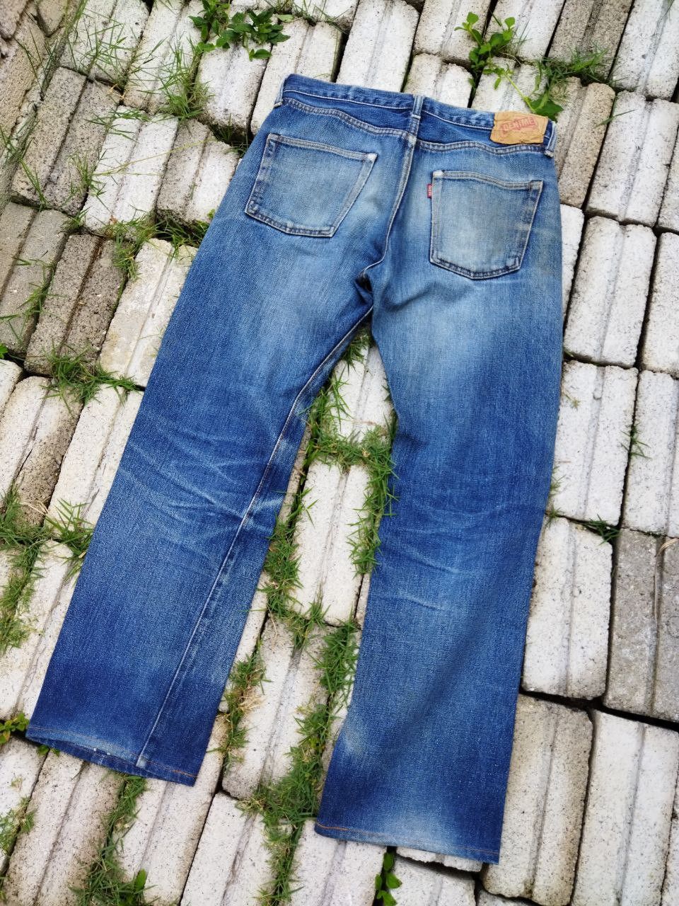 Denime Denime Japan Selvedge Distressed Jeans Size US 32 / EU 48 - 6 Thumbnail