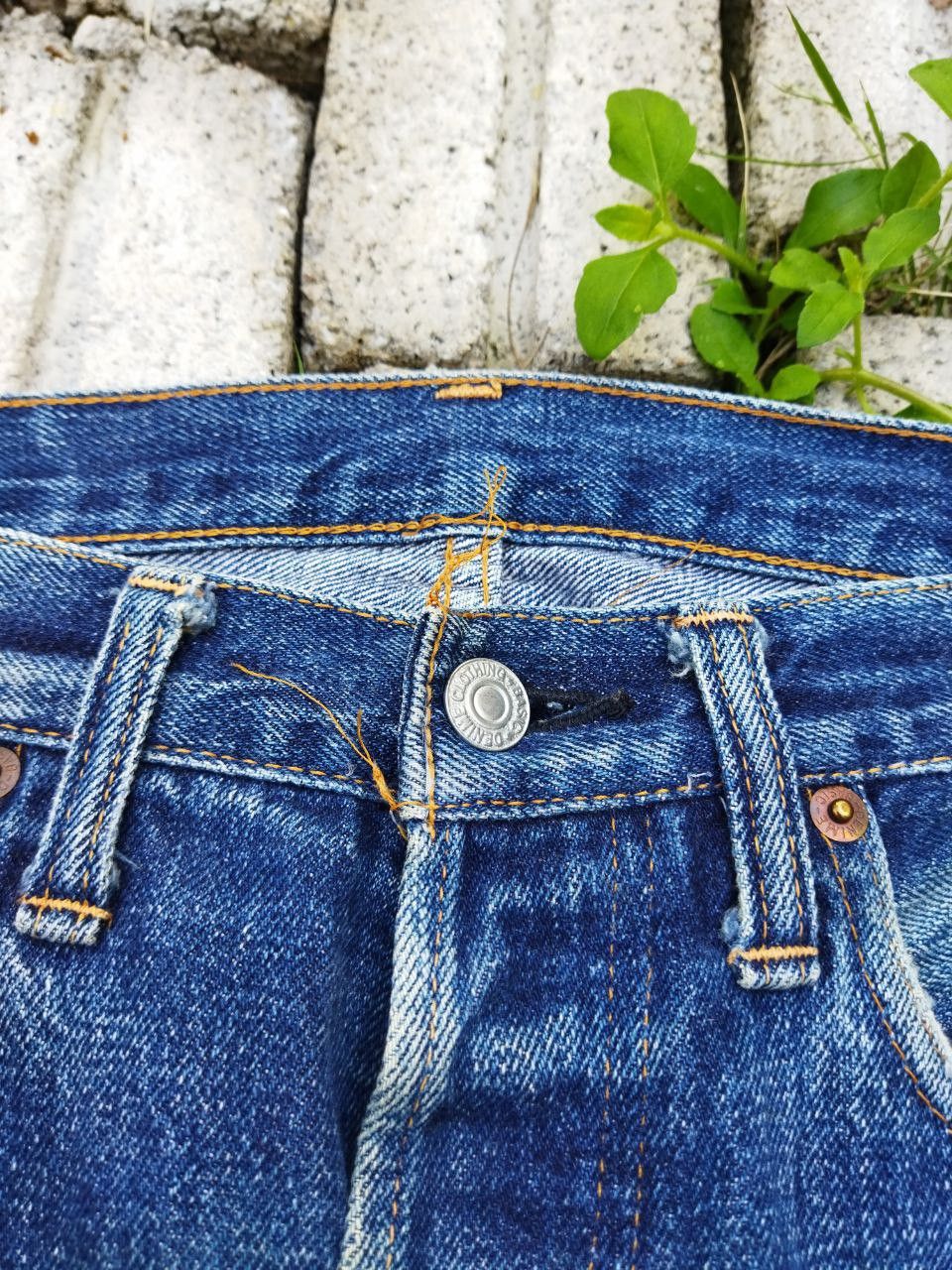 Denime Denime Japan Selvedge Distressed Jeans Size US 32 / EU 48 - 4 Thumbnail