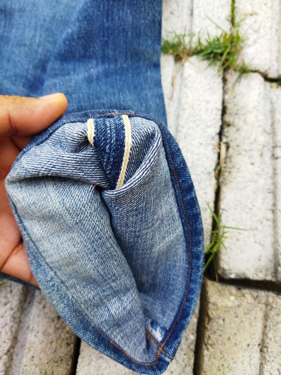 Denime Denime Japan Selvedge Distressed Jeans Size US 32 / EU 48 - 10 Thumbnail
