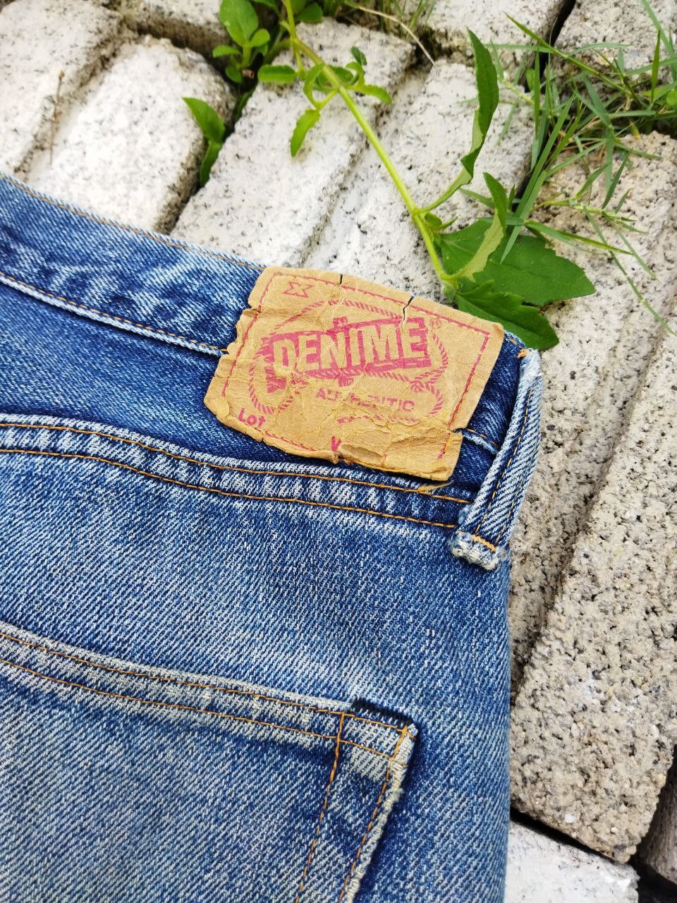 Denime Denime Japan Selvedge Distressed Jeans Size US 32 / EU 48 - 8 Thumbnail