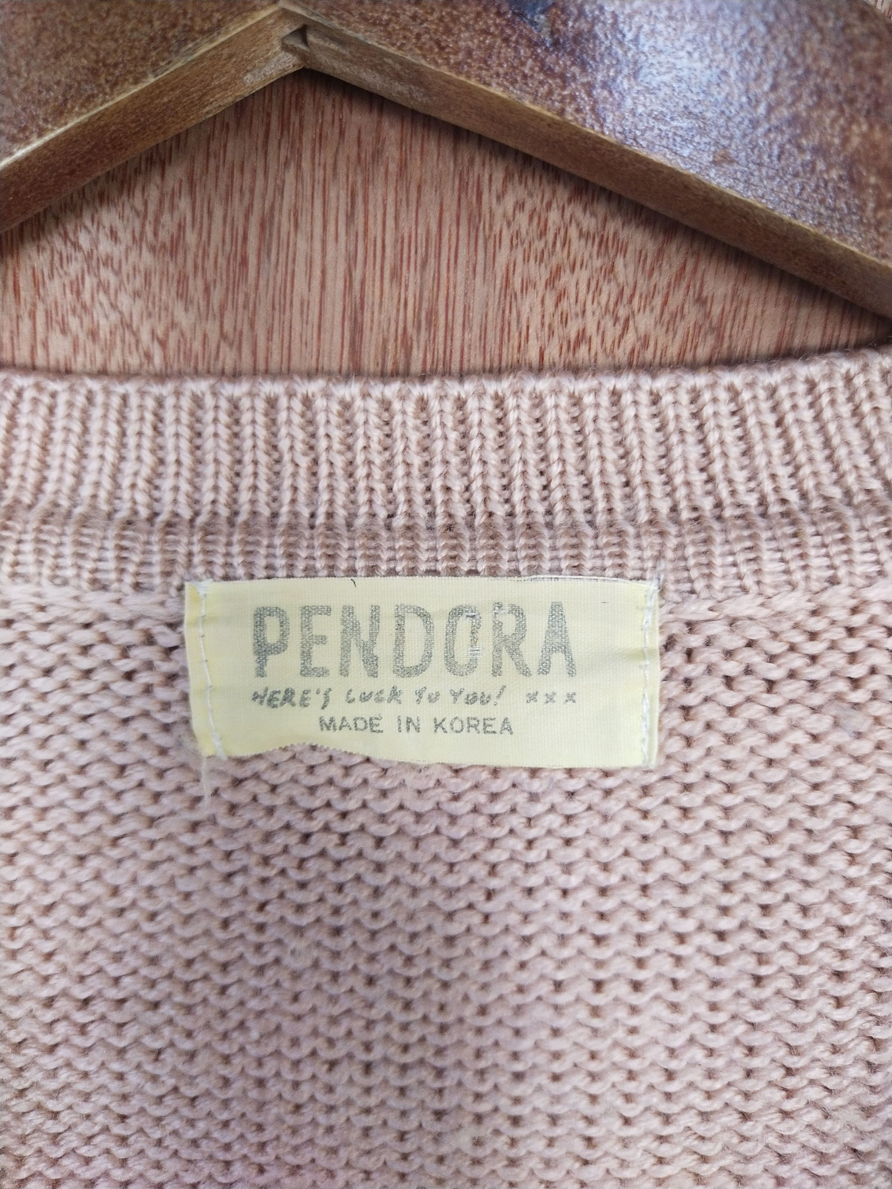 Homespun Knitwear Pendora japan vintage brown/pink knitwear #H186 Size US S / EU 44-46 / 1 - 6 Thumbnail
