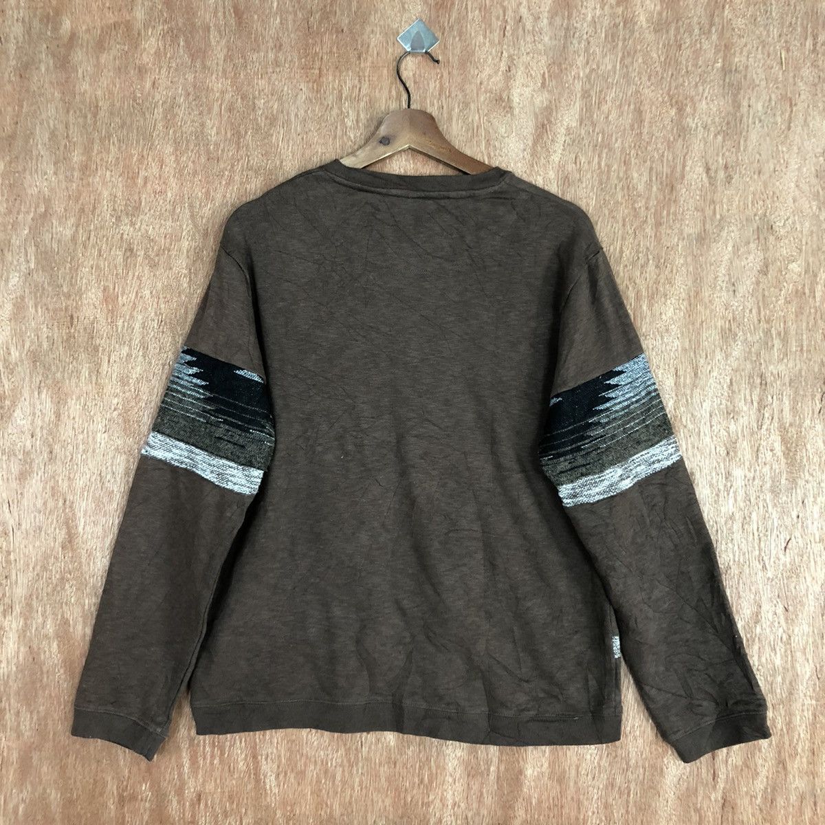 Homespun Knitwear Comfirm Brown Shag Shaggy sweatshirt navajo Knitwear #H104 Size US M / EU 48-50 / 2 - 13 Thumbnail